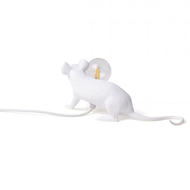 MOUSE LOP Lampe weiß
