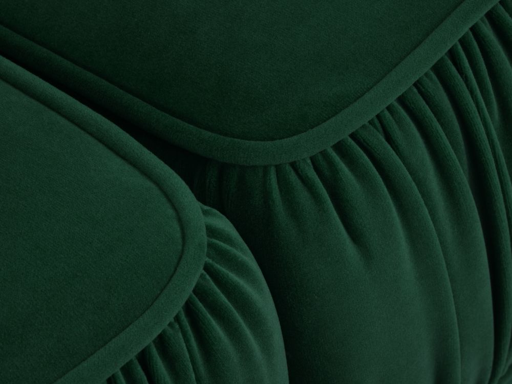 2-seater velvet sofa DAUPHINE green