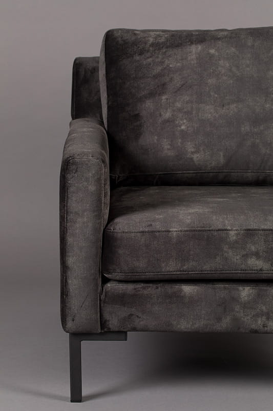 HOUDA anthracite armchair, Dutchbone, Eye on Design