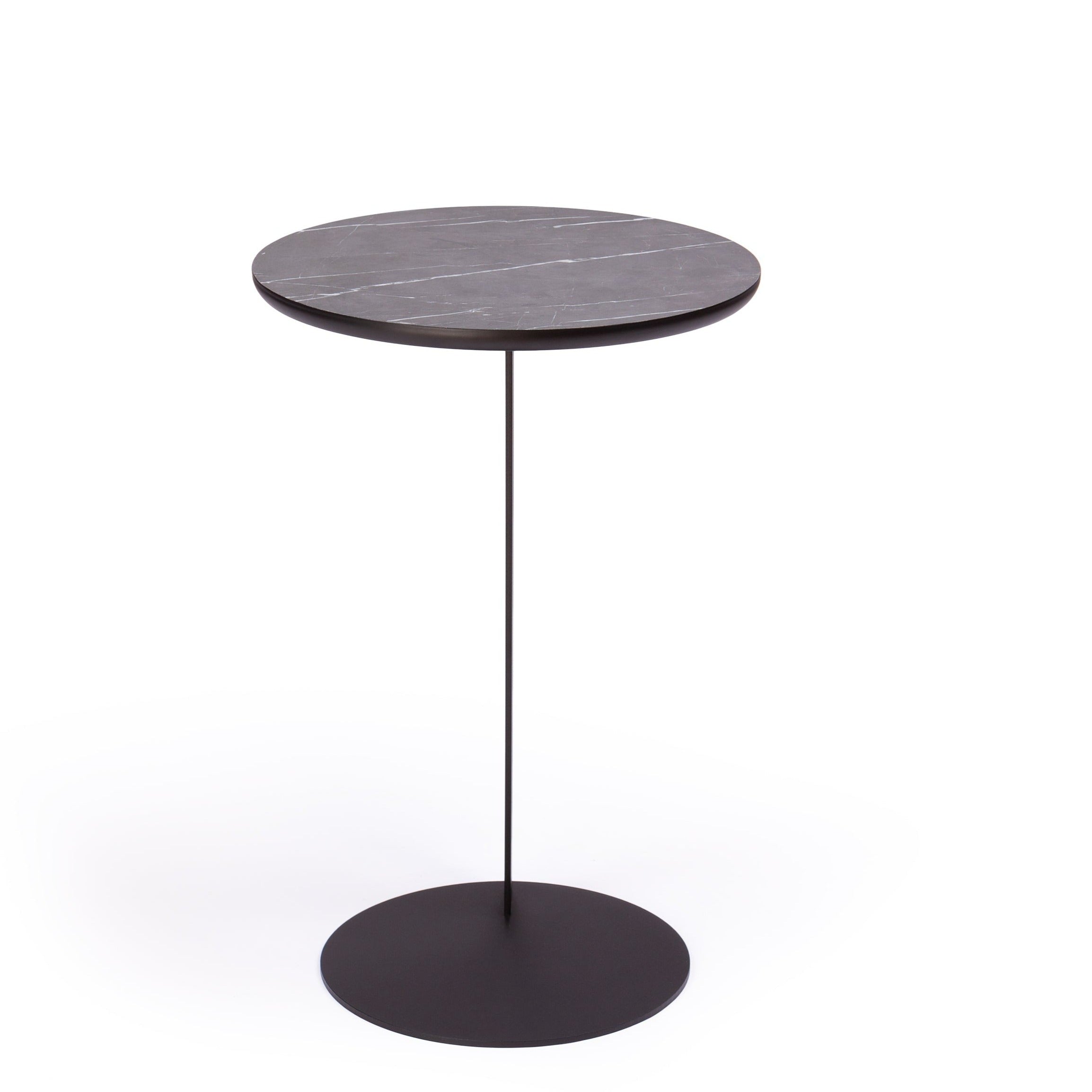 NARVIK side table grey marble