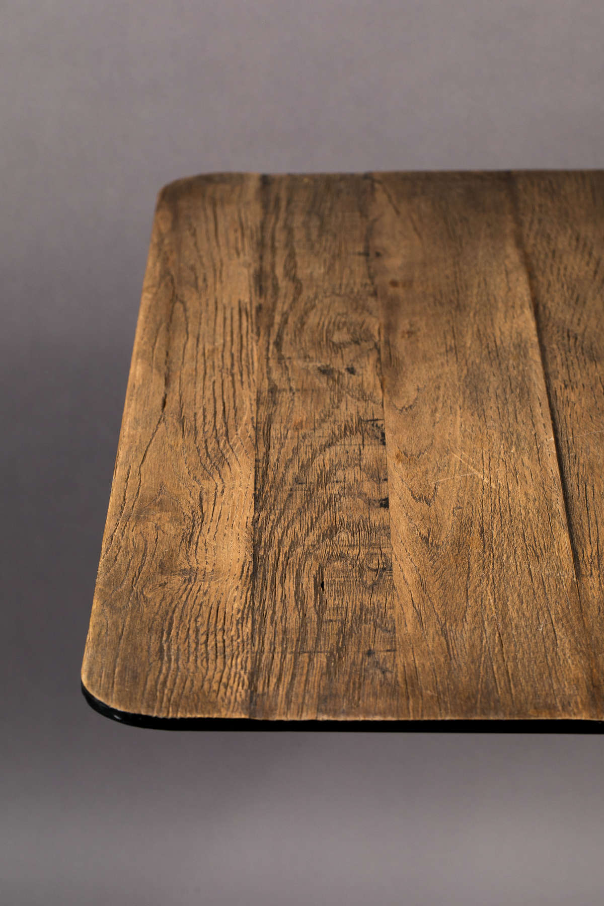 BRAZA SQUARE bistro table in oak veneer
