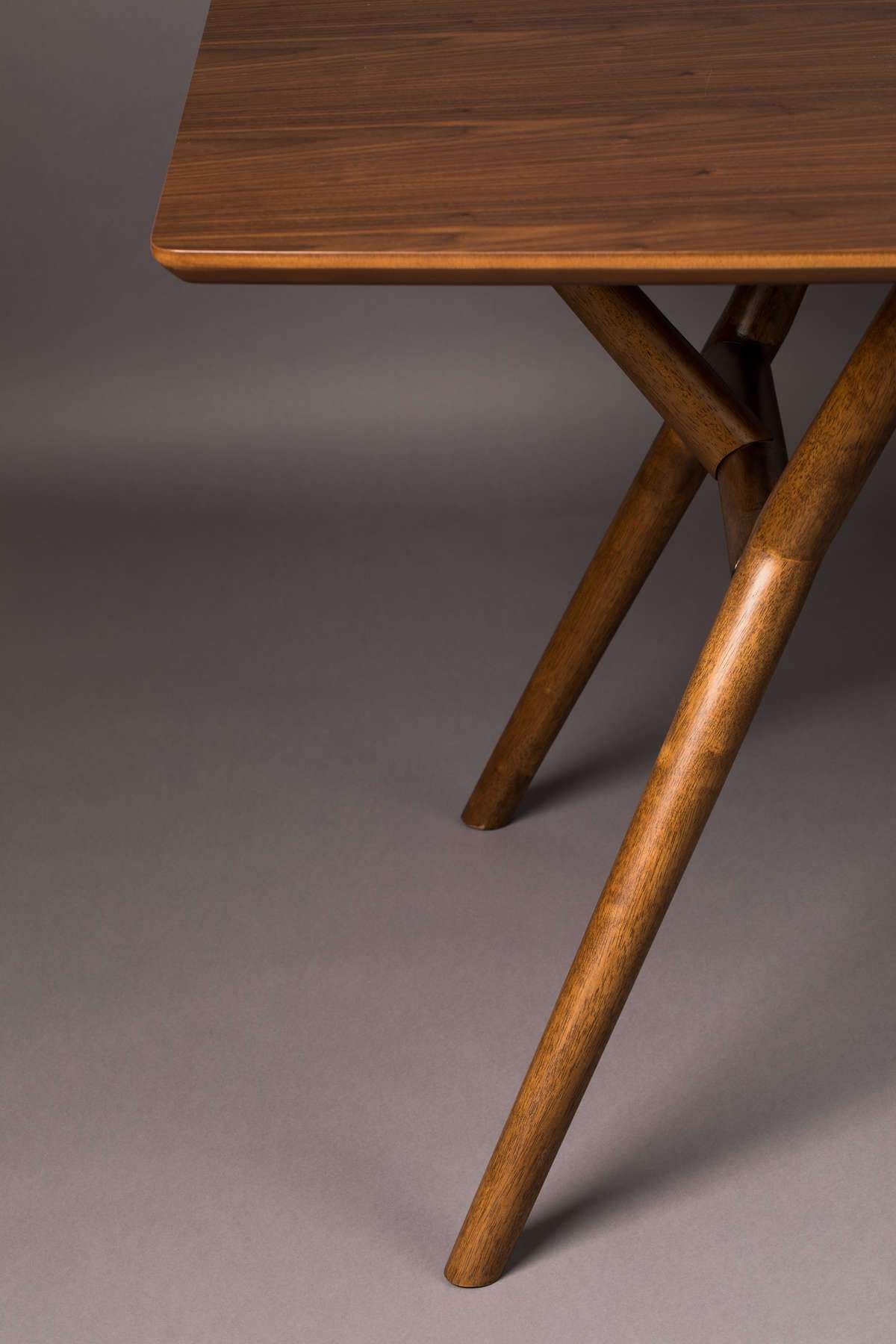 MALAYA table walnut wood, Dutchbone, Eye on Design