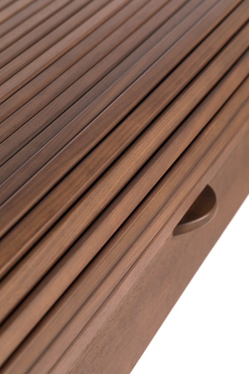 BARBIER walnut table, Zuiver, Eye on Design