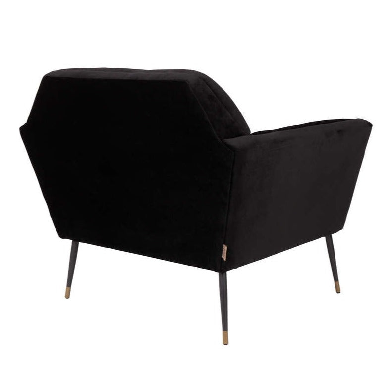 KATE lounge armchair black, Dutchbone, Eye on Design