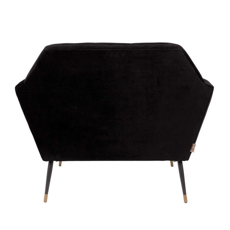 KATE lounge armchair black, Dutchbone, Eye on Design