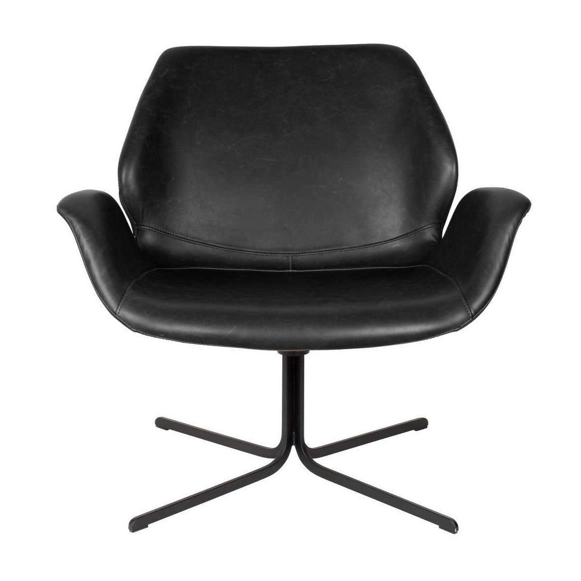 NIKKI lounge chair black