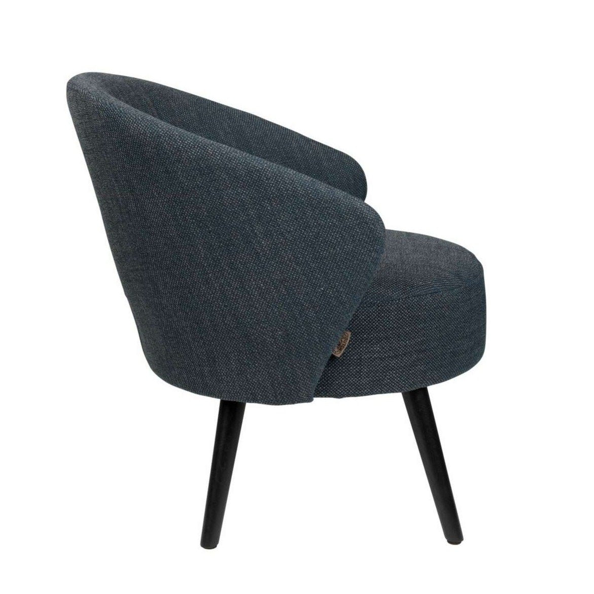 WALDO lounge chair blue, Dutchbone, Eye on Design