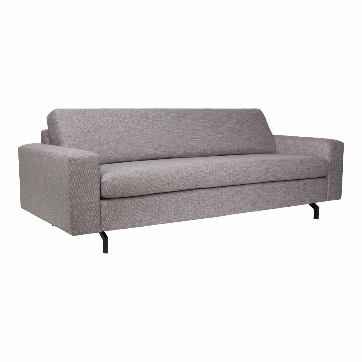 The Jean sofa is a piece of furniture from which simplicity beats, which is so rare nowadays. Its additional advantage is the elegance and comfort that it provides during use, which makes it great in a classic office and a minimalist living room. The cover is made of high quality fabric, thanks to which it provides unearthly softness. Small steel legs, which are barely noticeable, give it even more style.