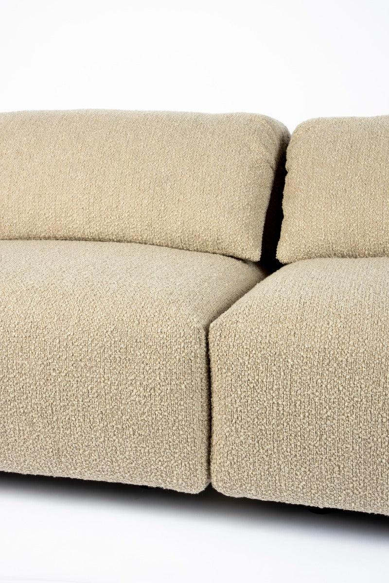 4-seater sofa WINGS caramel - Eye on Design