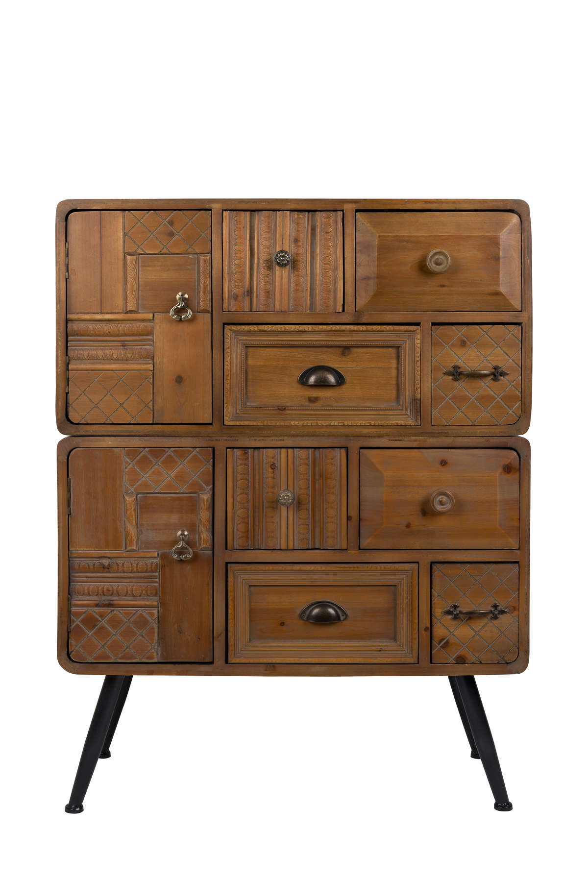 Jove chest of drawers is a unique object that will give any interior a lot of elegance and modernity. The unusual appearance of the chest of drawers brings to mind antique furniture. Perfect for the bedroom, living rooms will introduce a unique character and will allow you to surprise every guest.