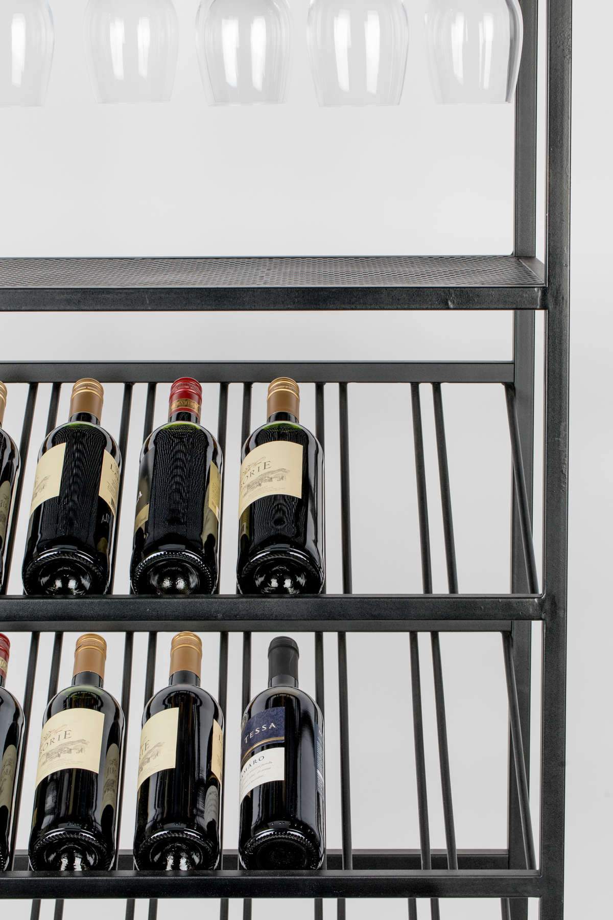 Wine bar CANTOR black large, Zuiver, Eye on Design