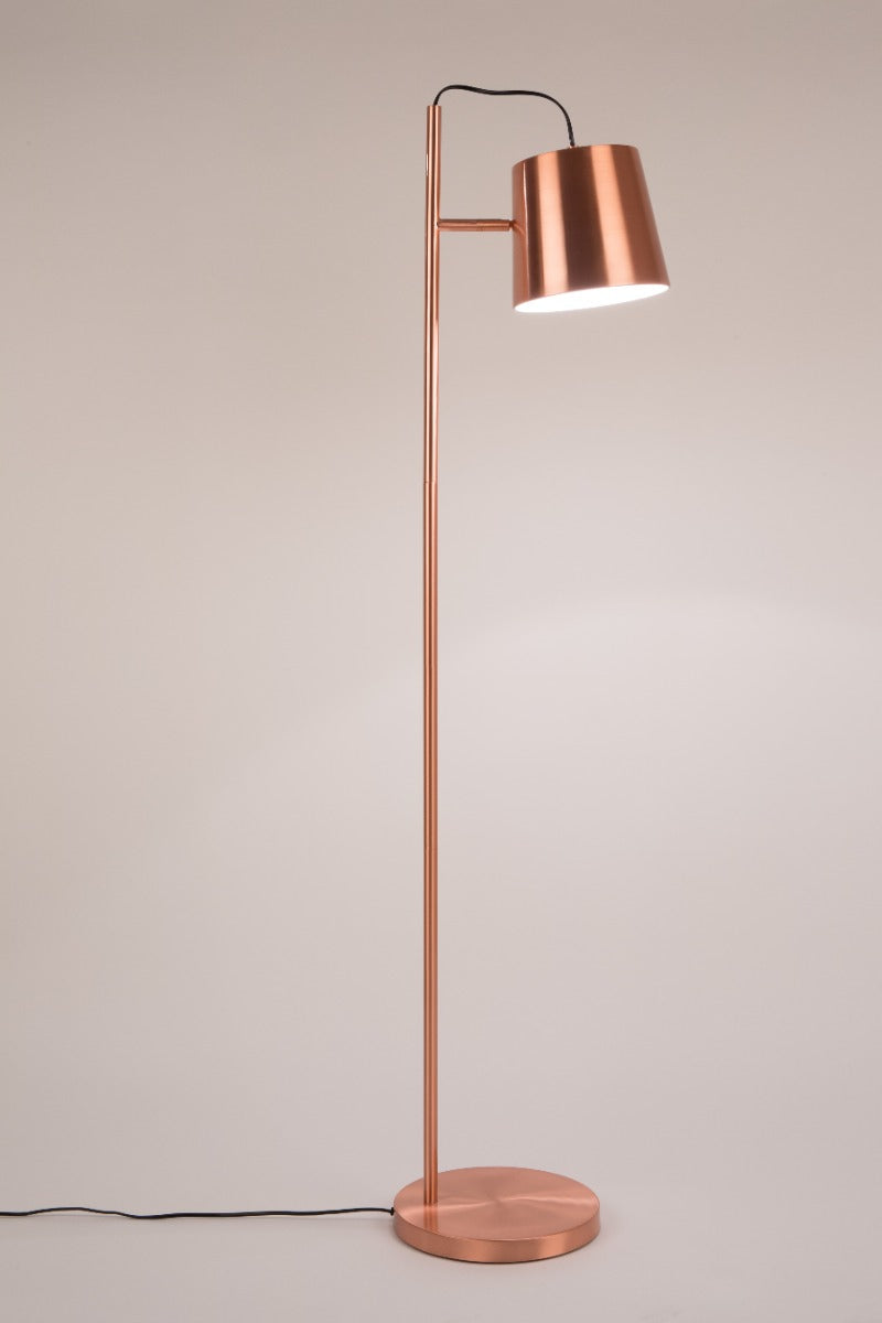 BUCKLE HEAD floor lamp copper, Zuiver, Eye on Design
