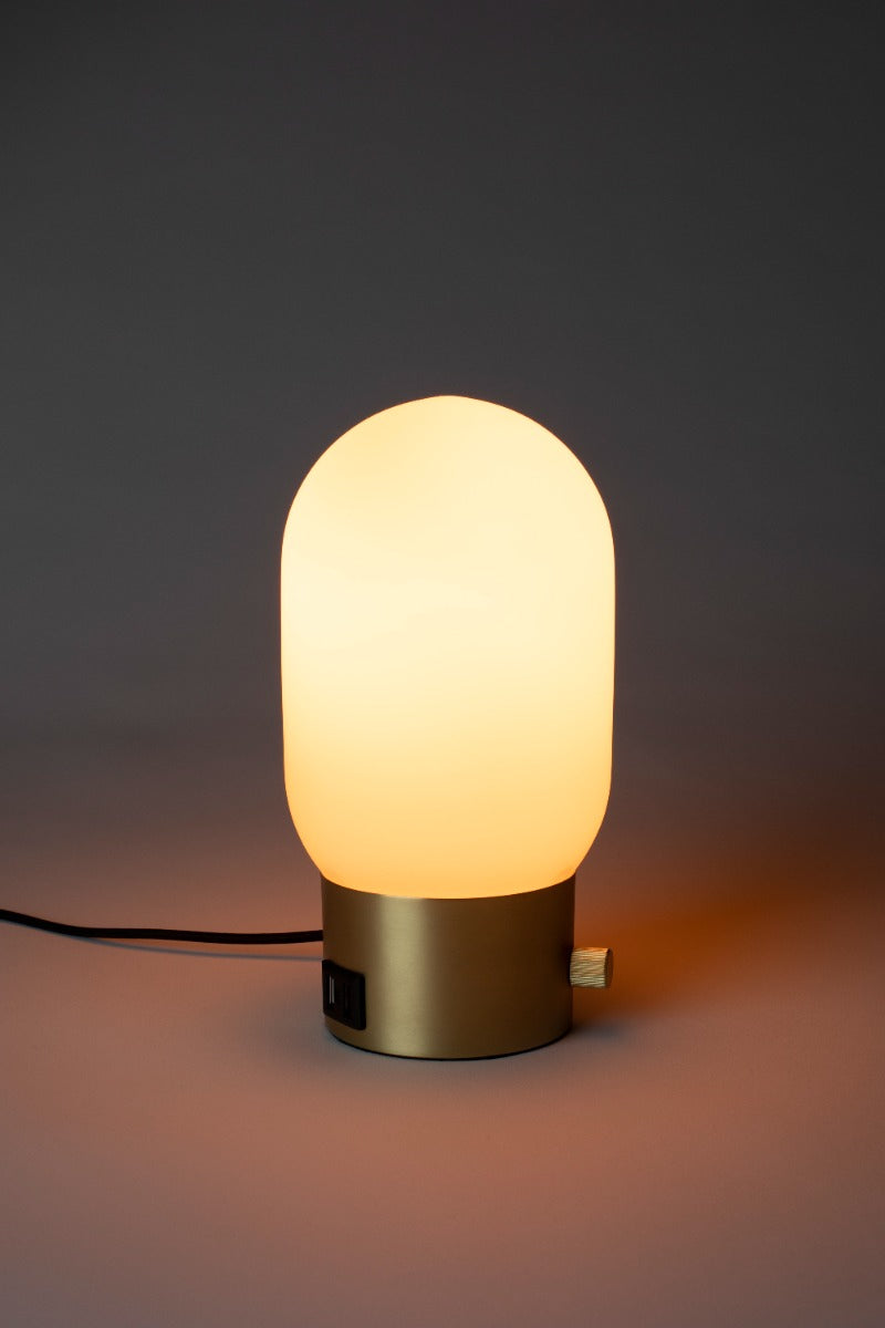 URBAN CHARGER desk lamp gold, Zuiver, Eye on Design