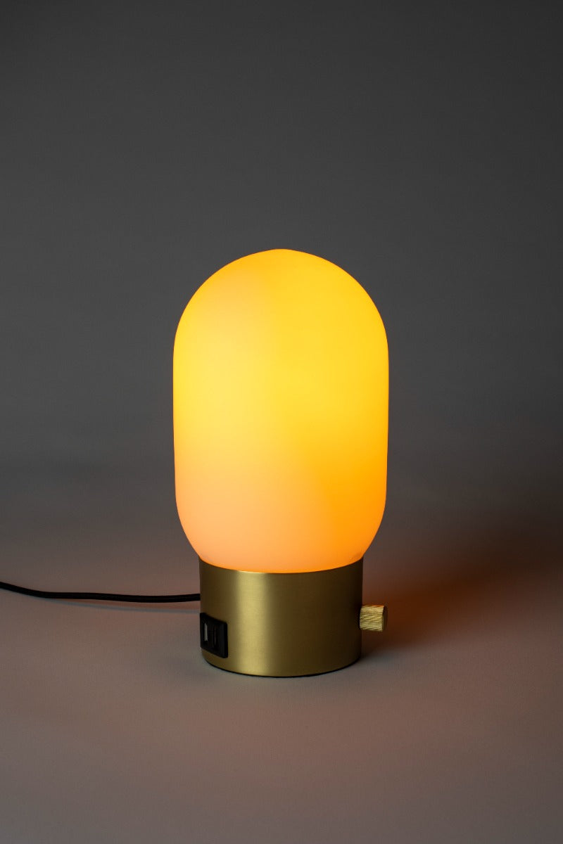 URBAN CHARGER desk lamp gold, Zuiver, Eye on Design
