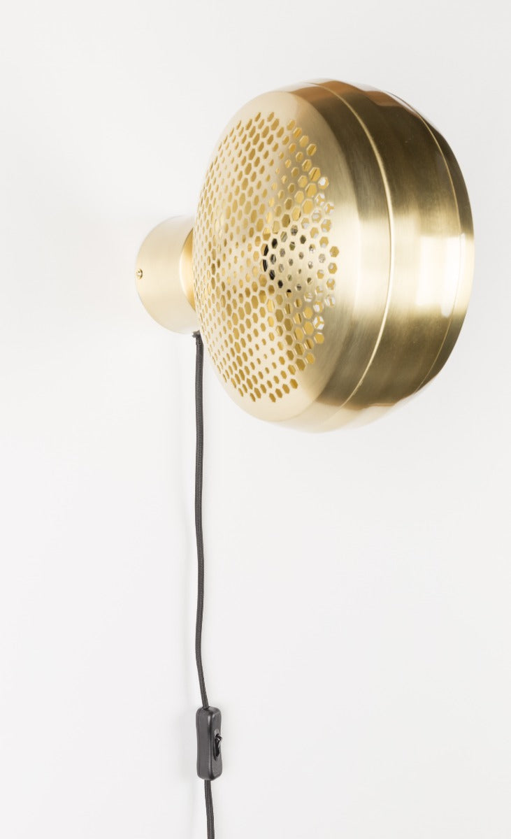 GRINGO BRASS brass wall lamp, Zuiver, Eye on Design