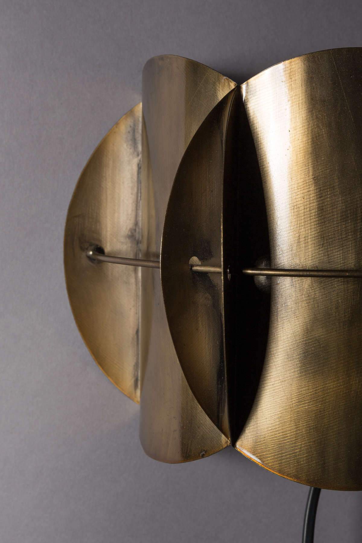 [brak] Lampa ścienna CORRIDOR mosiądz Dutchbone    Eye on Design