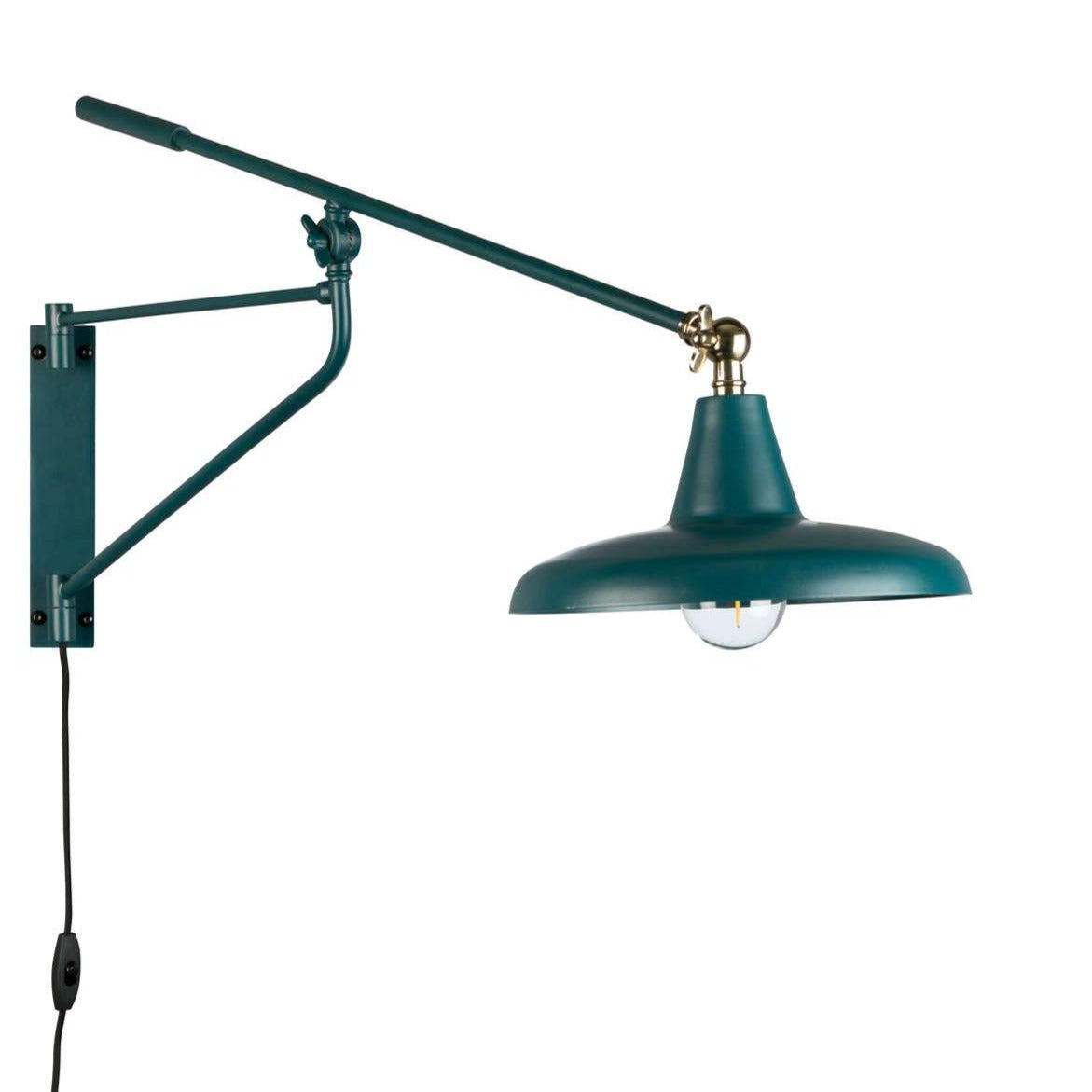 HECTOR wall lamp marine blue, Dutchbone, Eye on Design