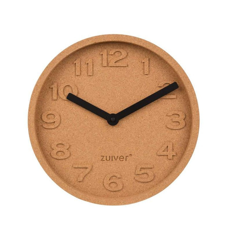 CORK TIME cork wall clock, Zuiver, Eye on Design