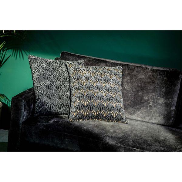 DAISY cushion black, Dutchbone, Eye on Design