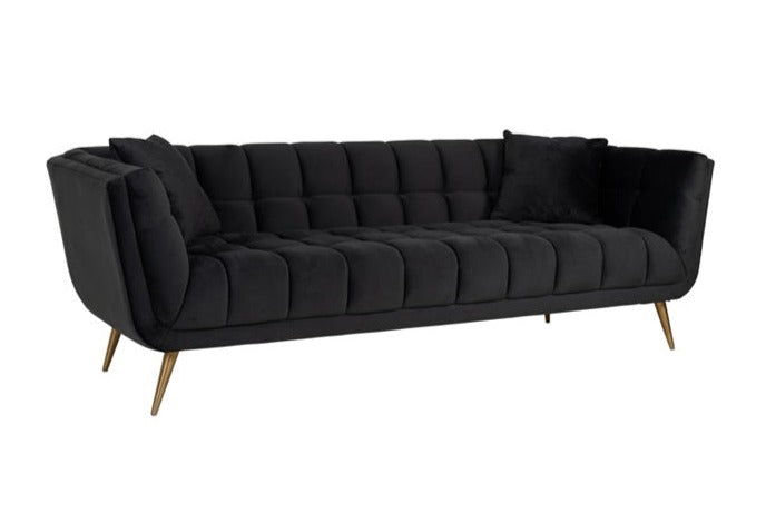 HUXLEY sofa black