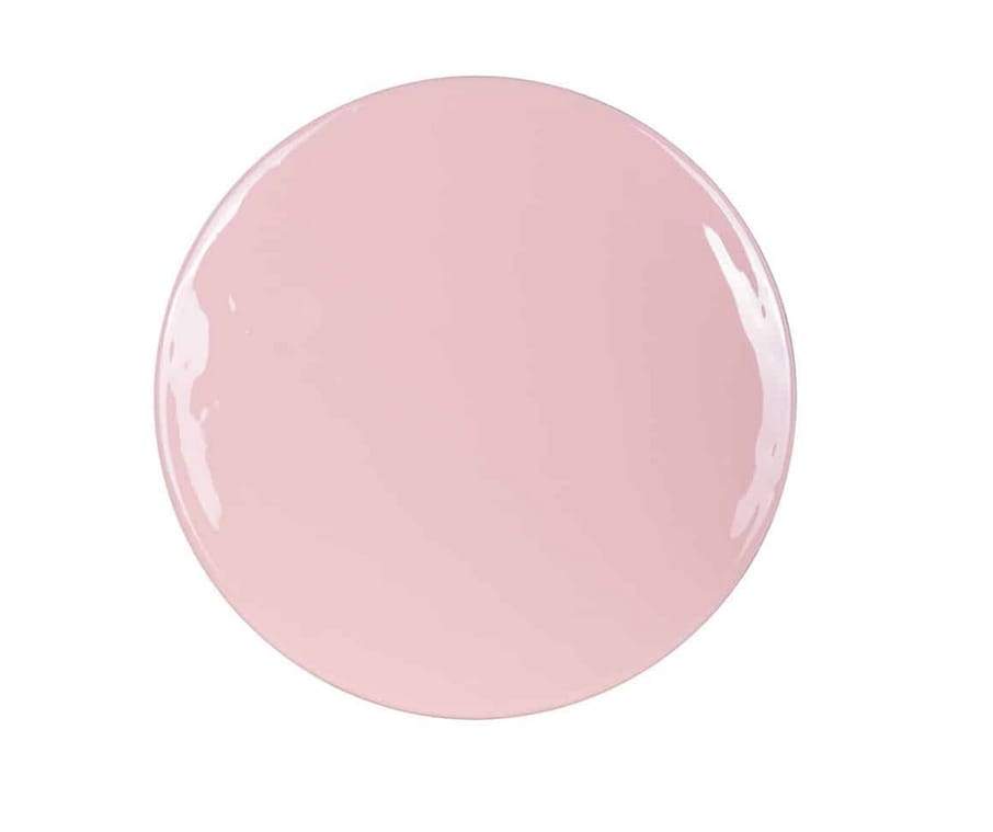 Diablo was entirely made of high -gloss metal in pink. The combination of geometric shapes and the candy color will warm every space. In addition to functionality, a table is a great decorative element.