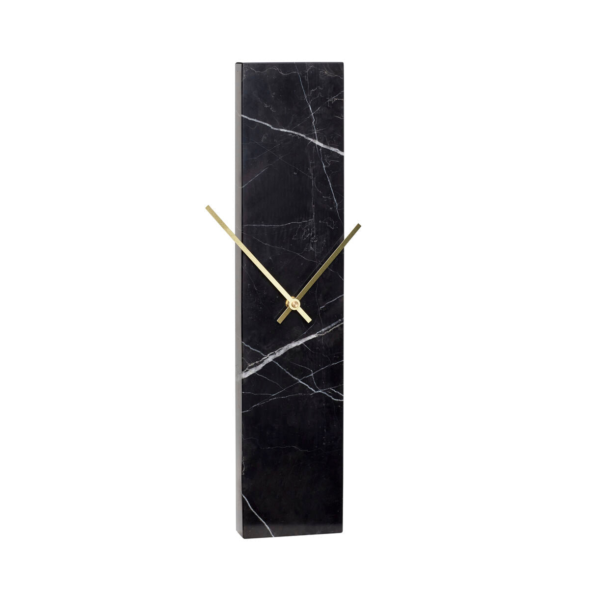 Reveal is a unique wall clock. It was made in an abstract way. Instead of a standard dial, it was focused on universal marble, which makes the whole look very elegant. And the tips go gently with him. It will be a beautiful addition to any interior in the Scandinavian and minimalist decor. Its simplicity means that it can hang in both home and commercial spaces.