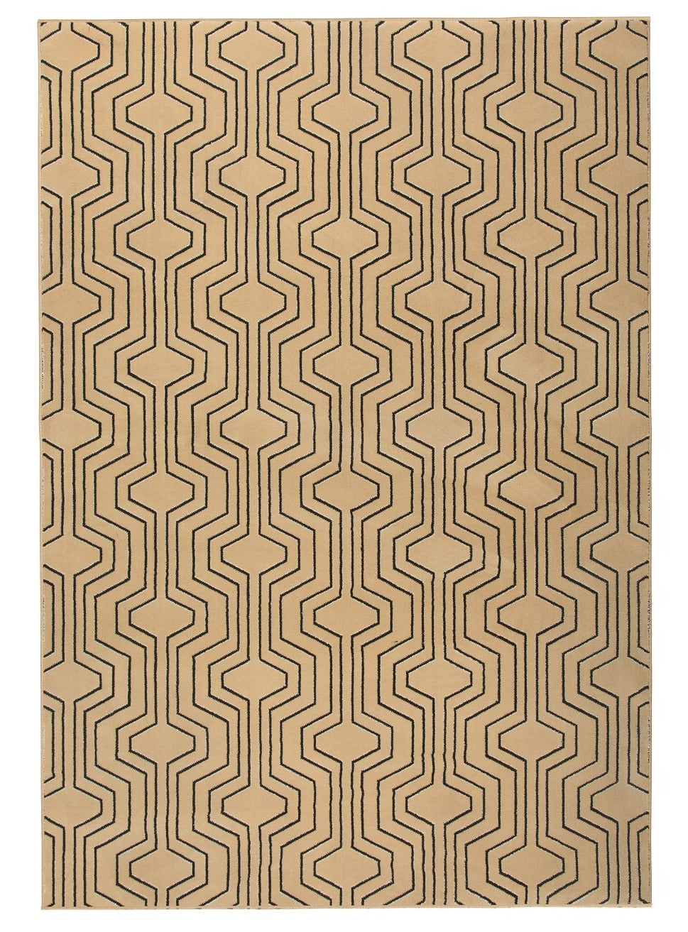 Like the image on the wall, the Bold Monkey Swinging Lines 160x230 rug will become the attachment point in every room. You can enlarge small spaces by choosing a version in a neutral shade of beige, or decide on black to give expressiveness to larger rooms. In modern or classic interiors, a graphic swinging lines rug will be a perfect complement or just an appropriate contrast.