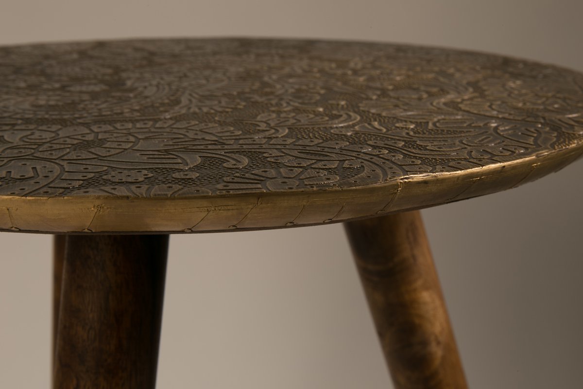 BAST brass table, Dutchbone, Eye on Design