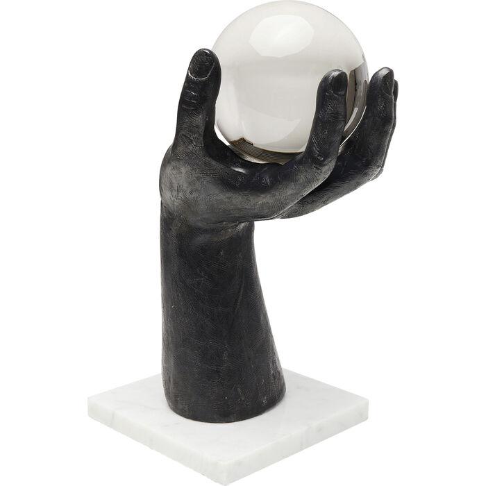 Dekofigur DECO BALL HAND Marmor