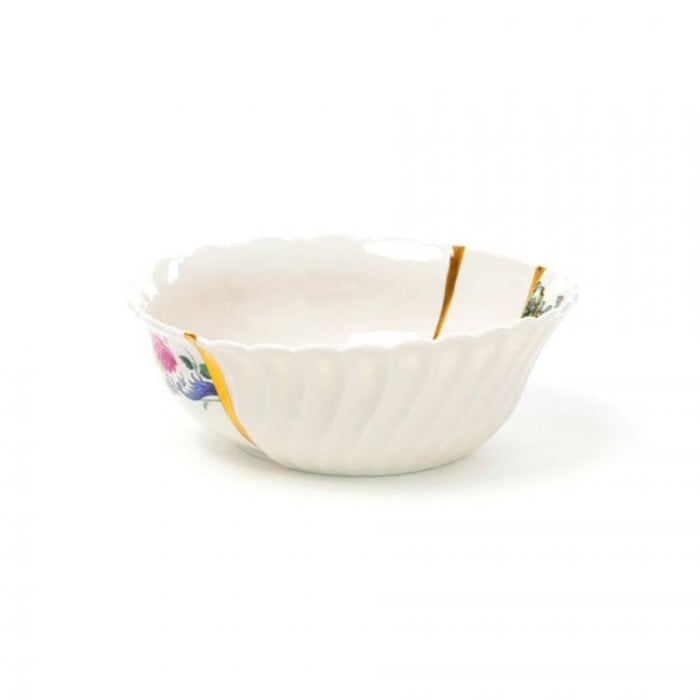 KINTSUGI porcelain salad bowl