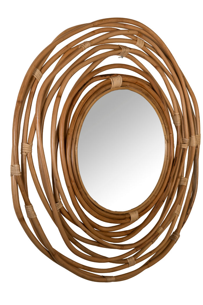 KUBU rattan mirror, Dutchbone, Eye on Design