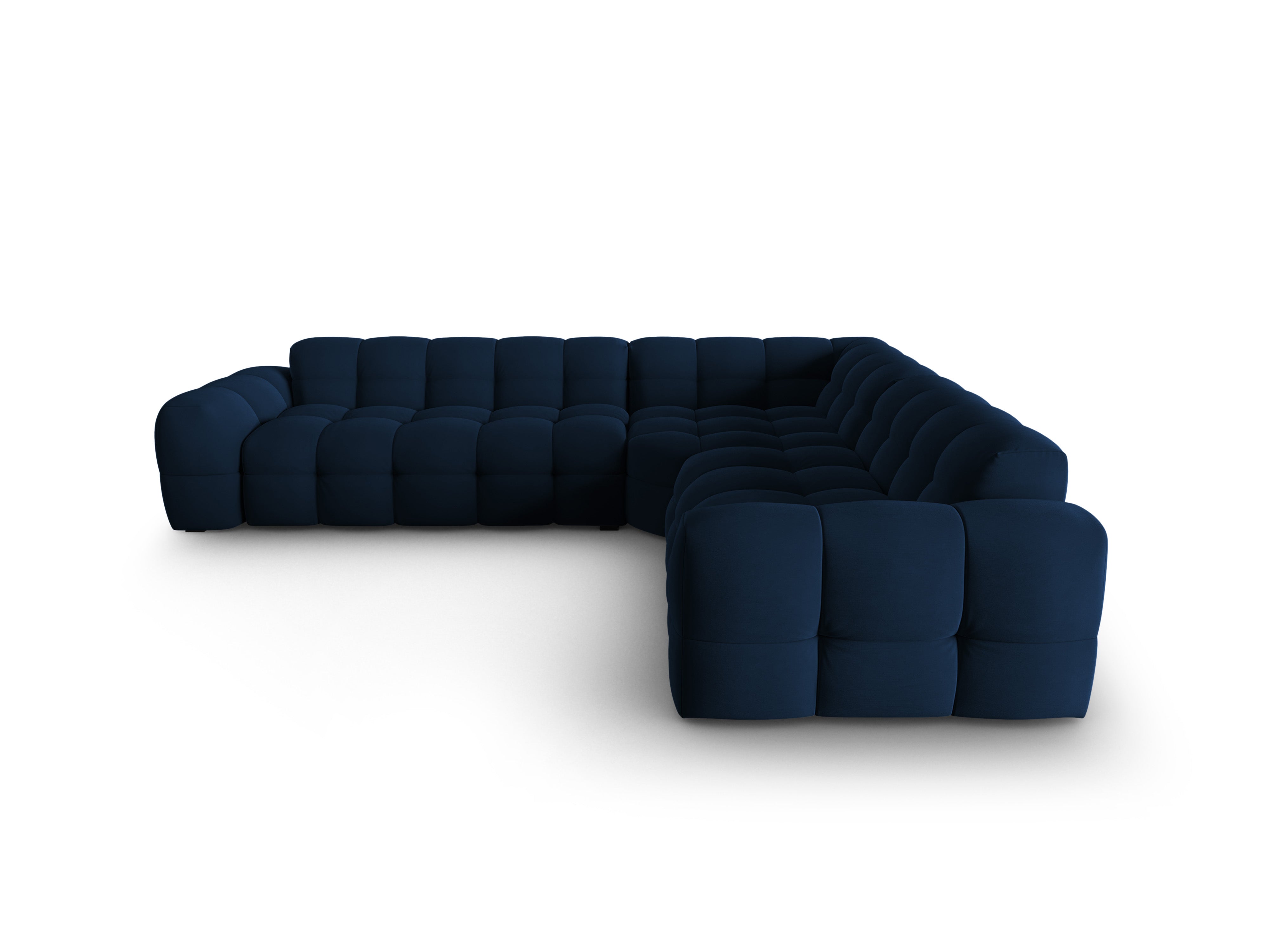 Velvet Symmetrical Corner Sofa, "Nino", 5 Seats, 294x294x68
Made in Europe, Maison Heritage, Eye on Design