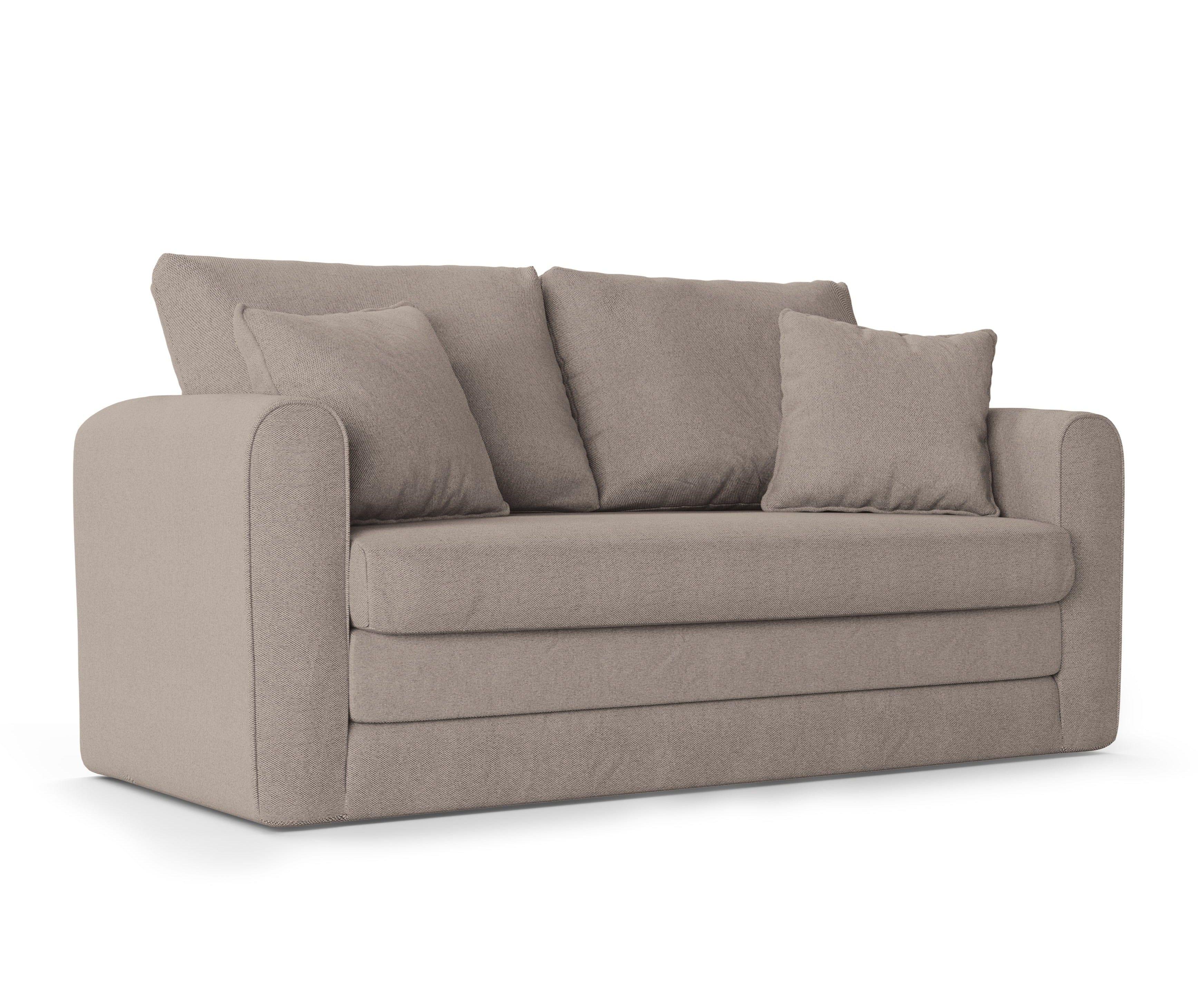 Sofa 2-osobowa z funkcją spania LIDO beżowy Micadoni    Eye on Design