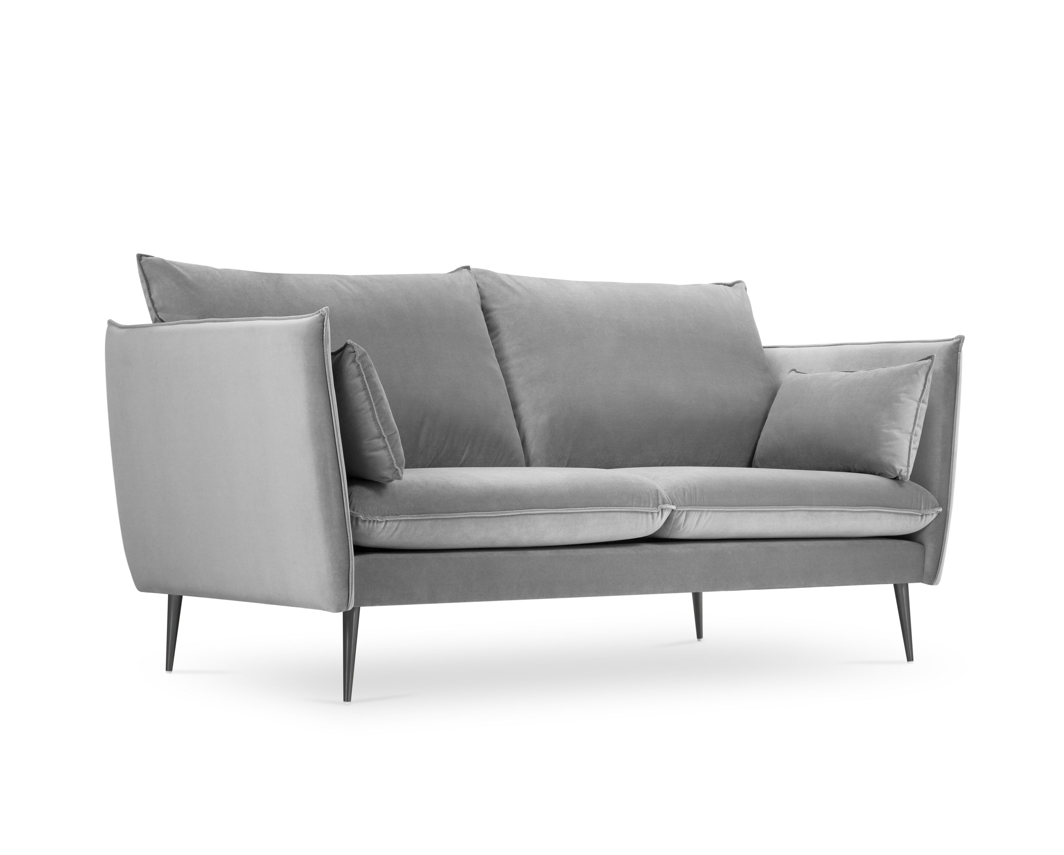 2-person sofa light gray