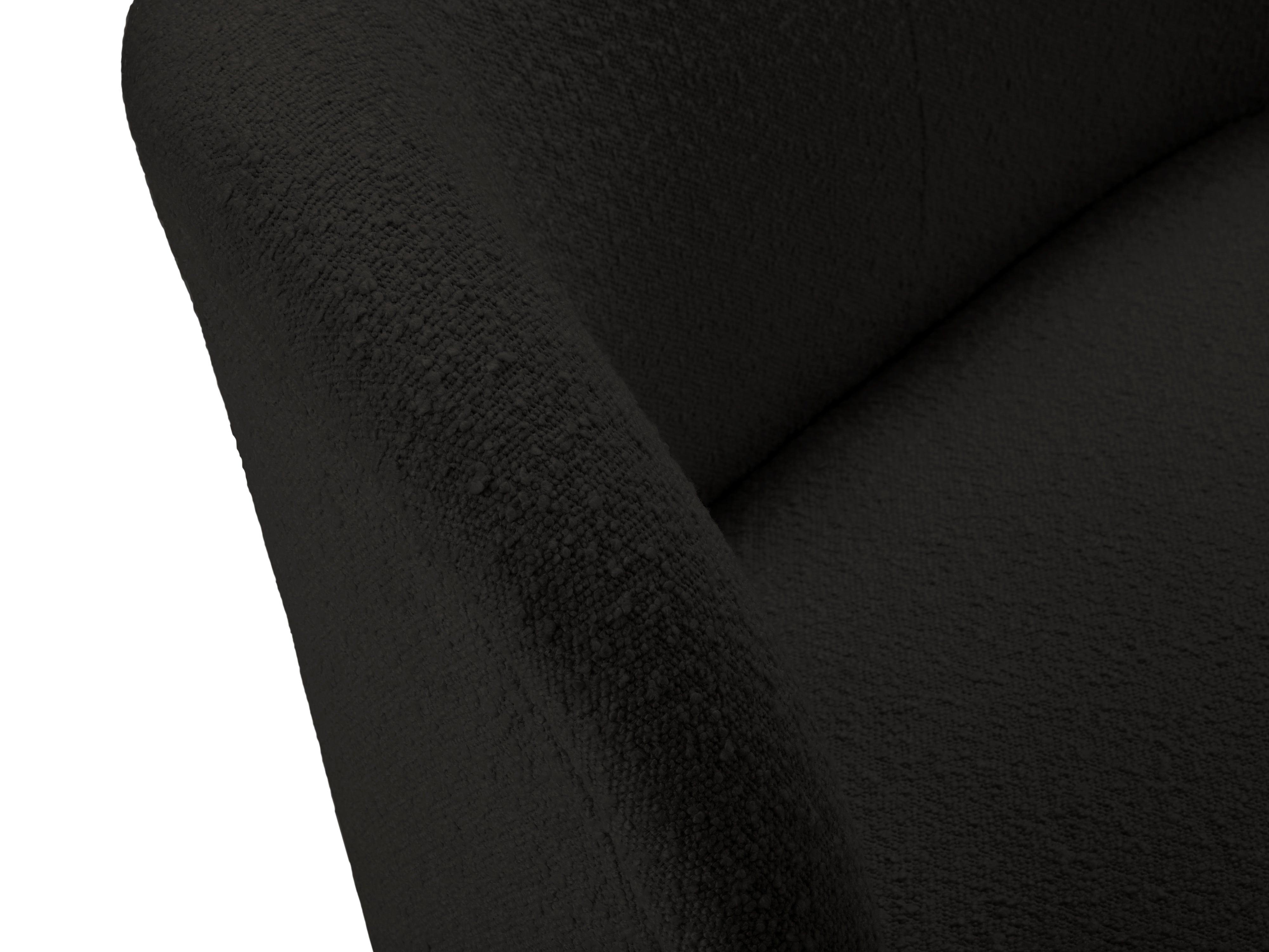 Sofa 2-osobowa SAAMIT boucle czarny Micadoni    Eye on Design