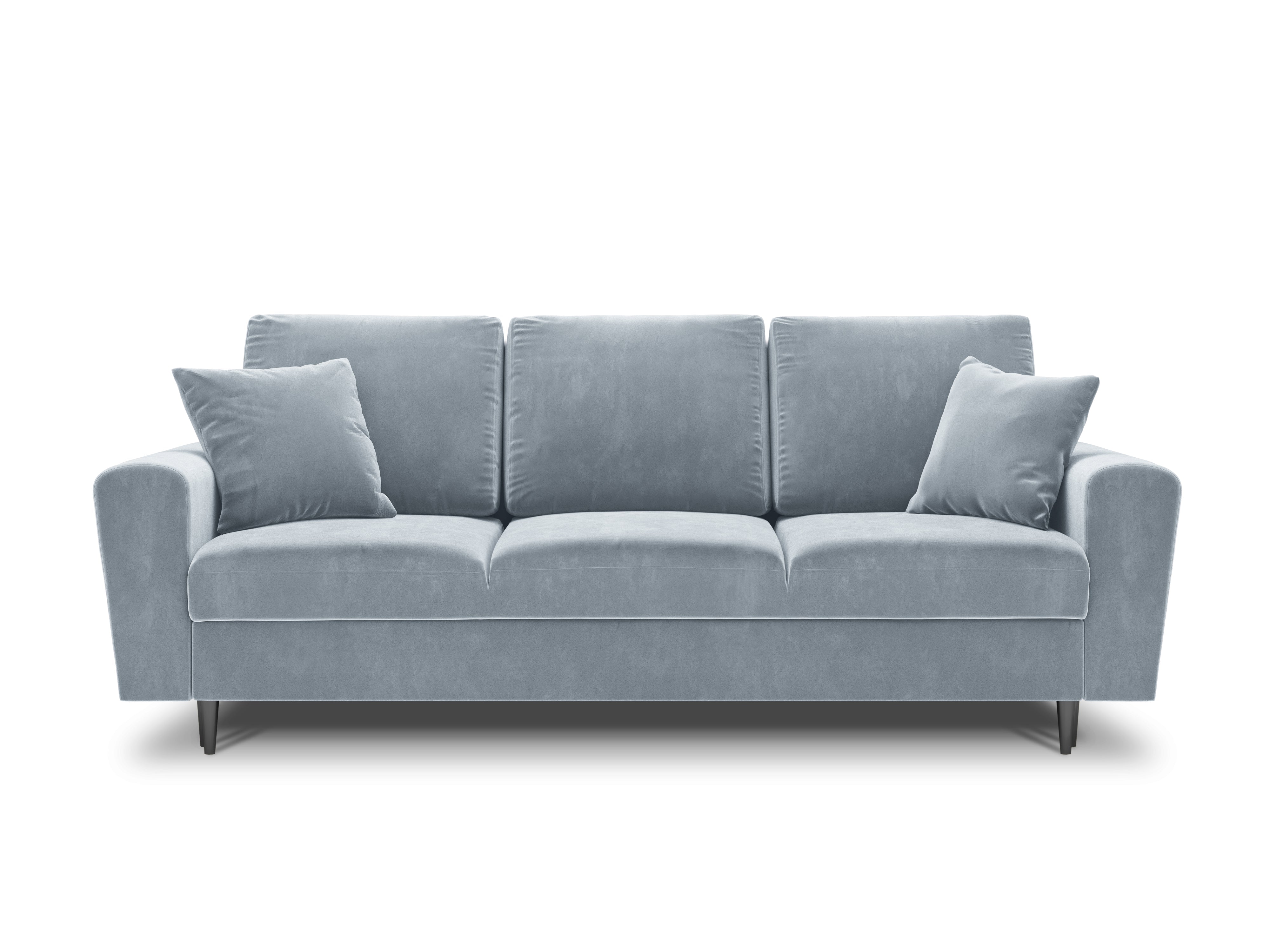 light blue gloss sofa