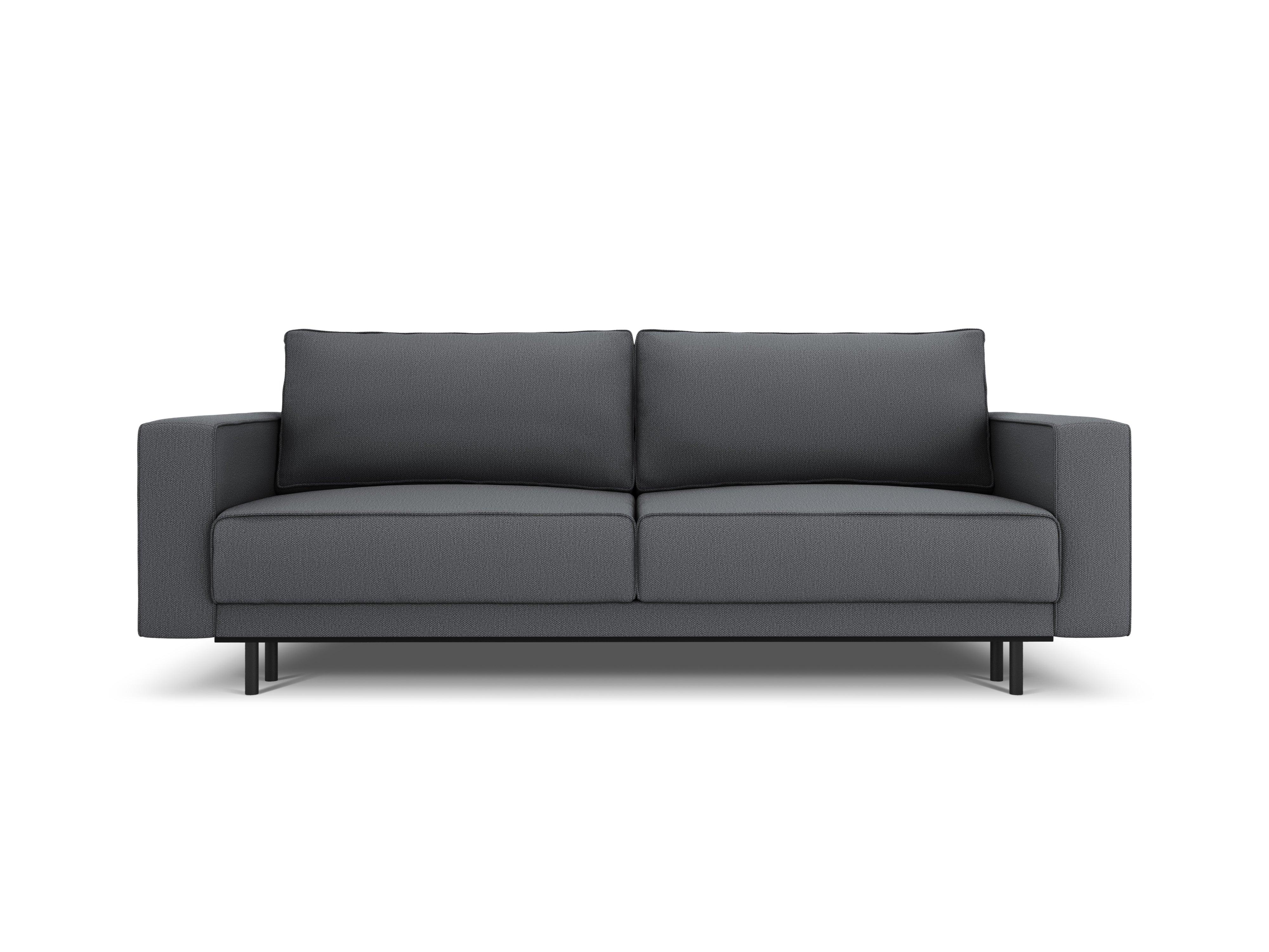 Sofa z funkcją spania CARO ciemnoszary Micadoni    Eye on Design
