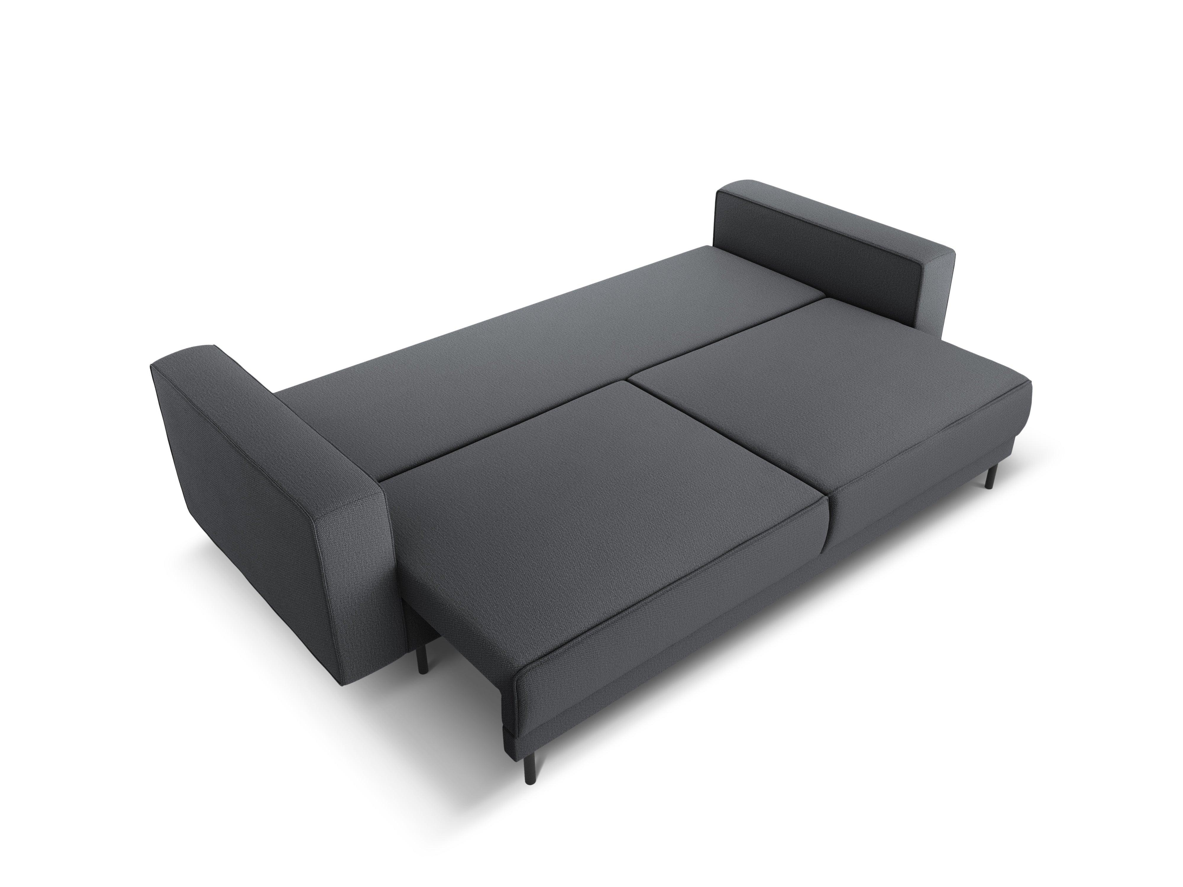 Sofa z funkcją spania CARO ciemnoszary Micadoni    Eye on Design