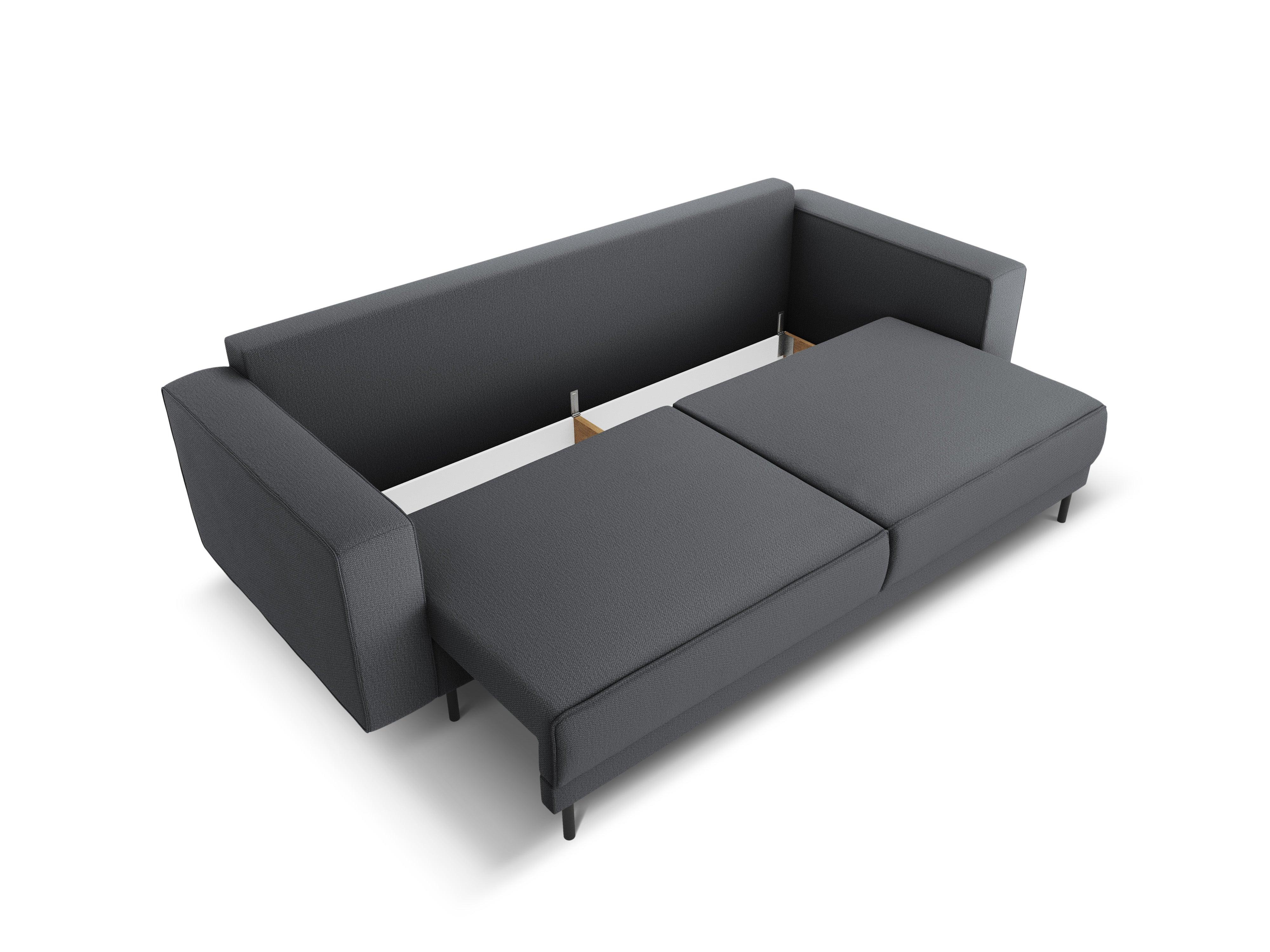 Sofa z funkcją spania CARO ciemnoszary Micadoni    Eye on Design