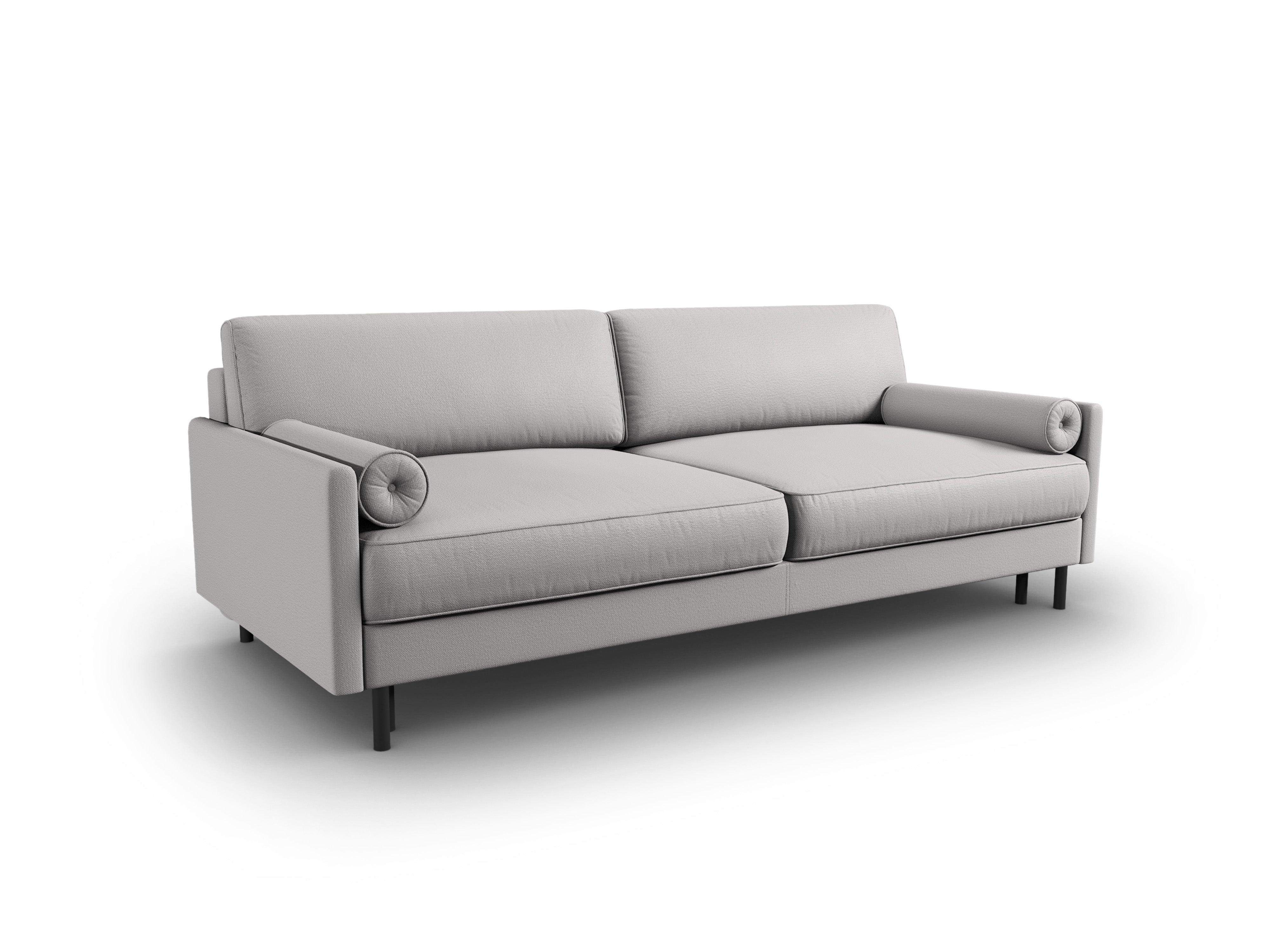 Sofa z funkcją spania SCOTT jasnoszary Micadoni    Eye on Design