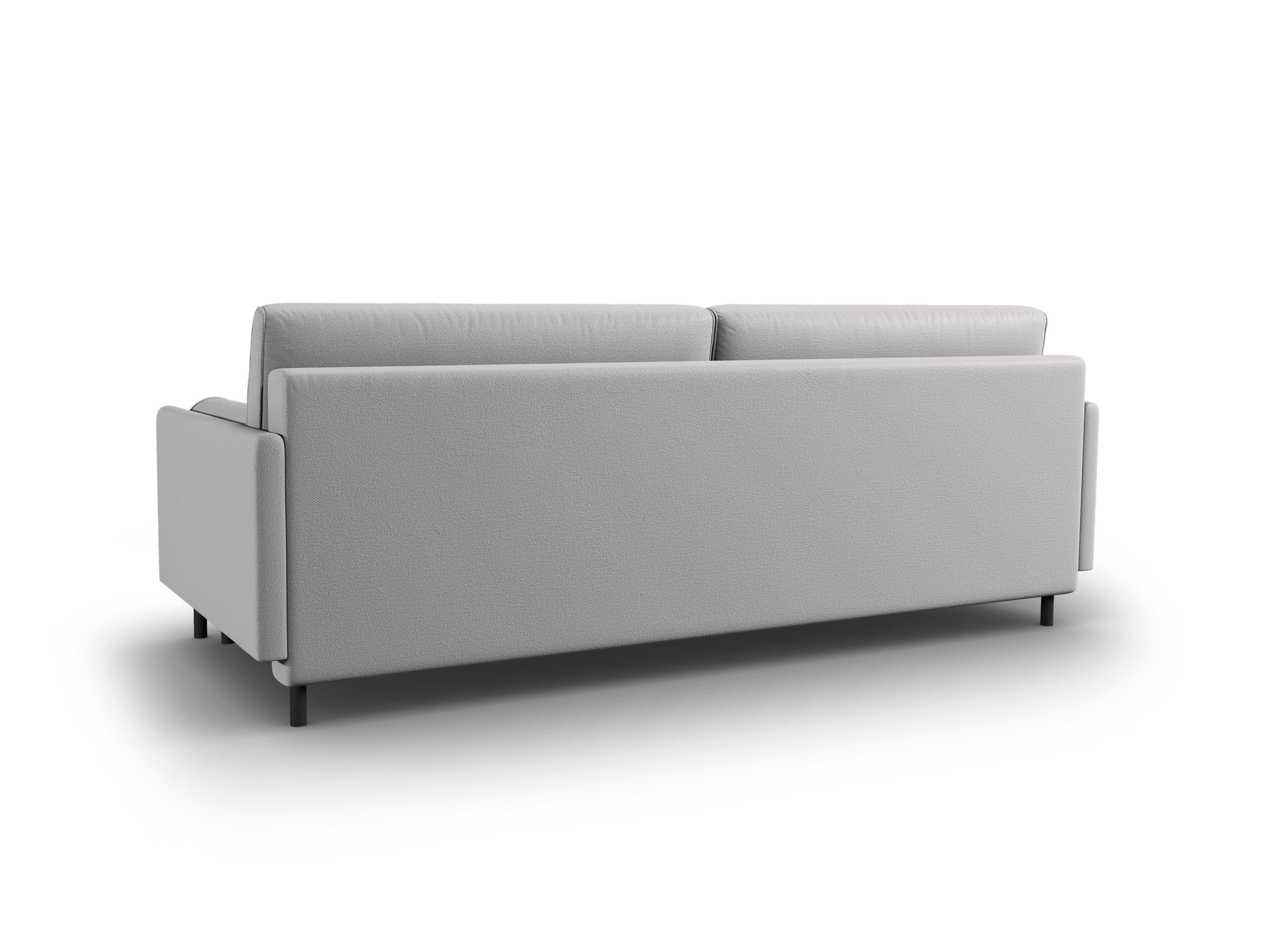 Sofa z funkcją spania SCOTT jasnoszary Micadoni    Eye on Design