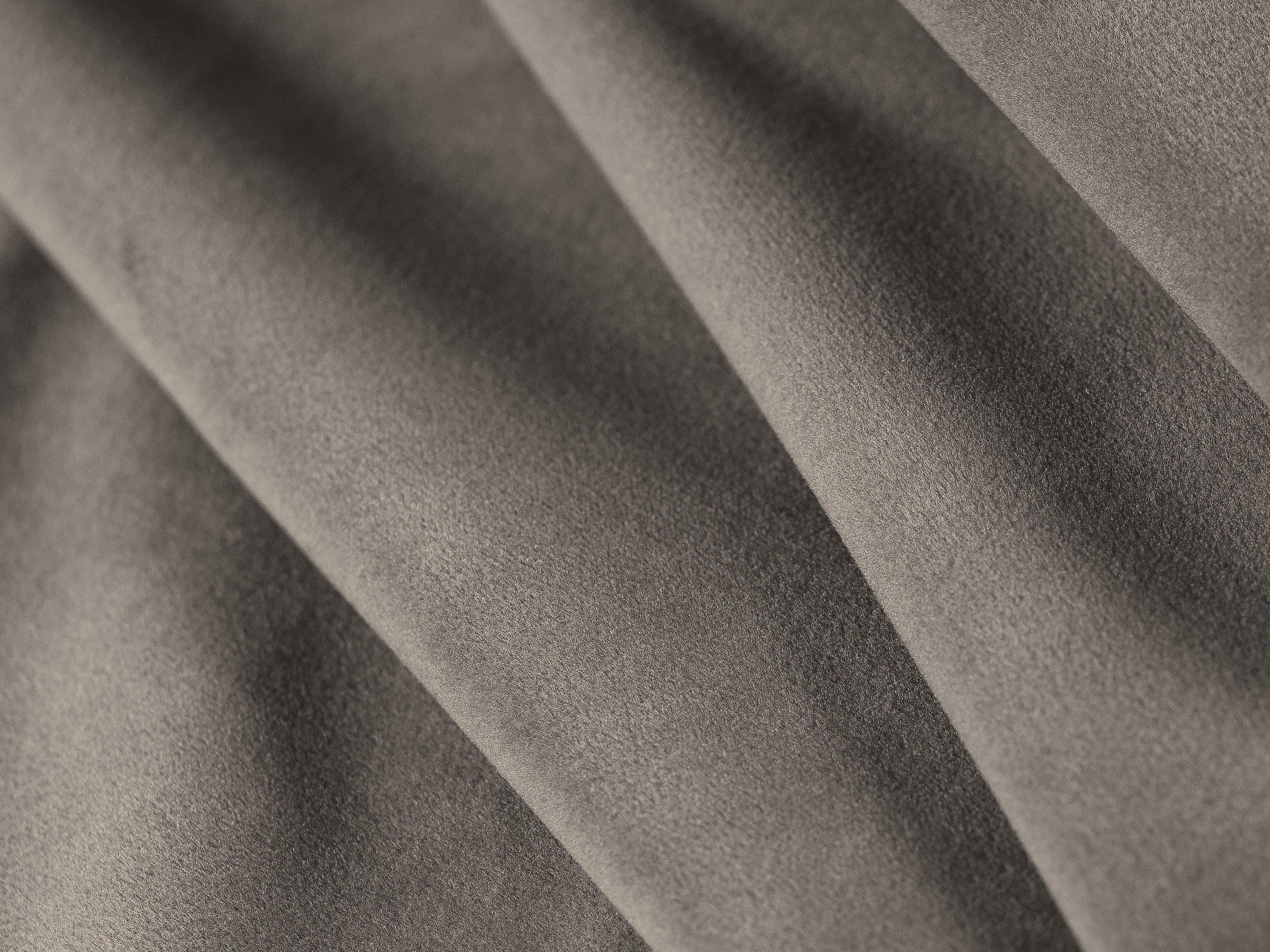 Sofa aksamitna lewostronna 3-osobowa JODIE jasnoszary Micadoni    Eye on Design