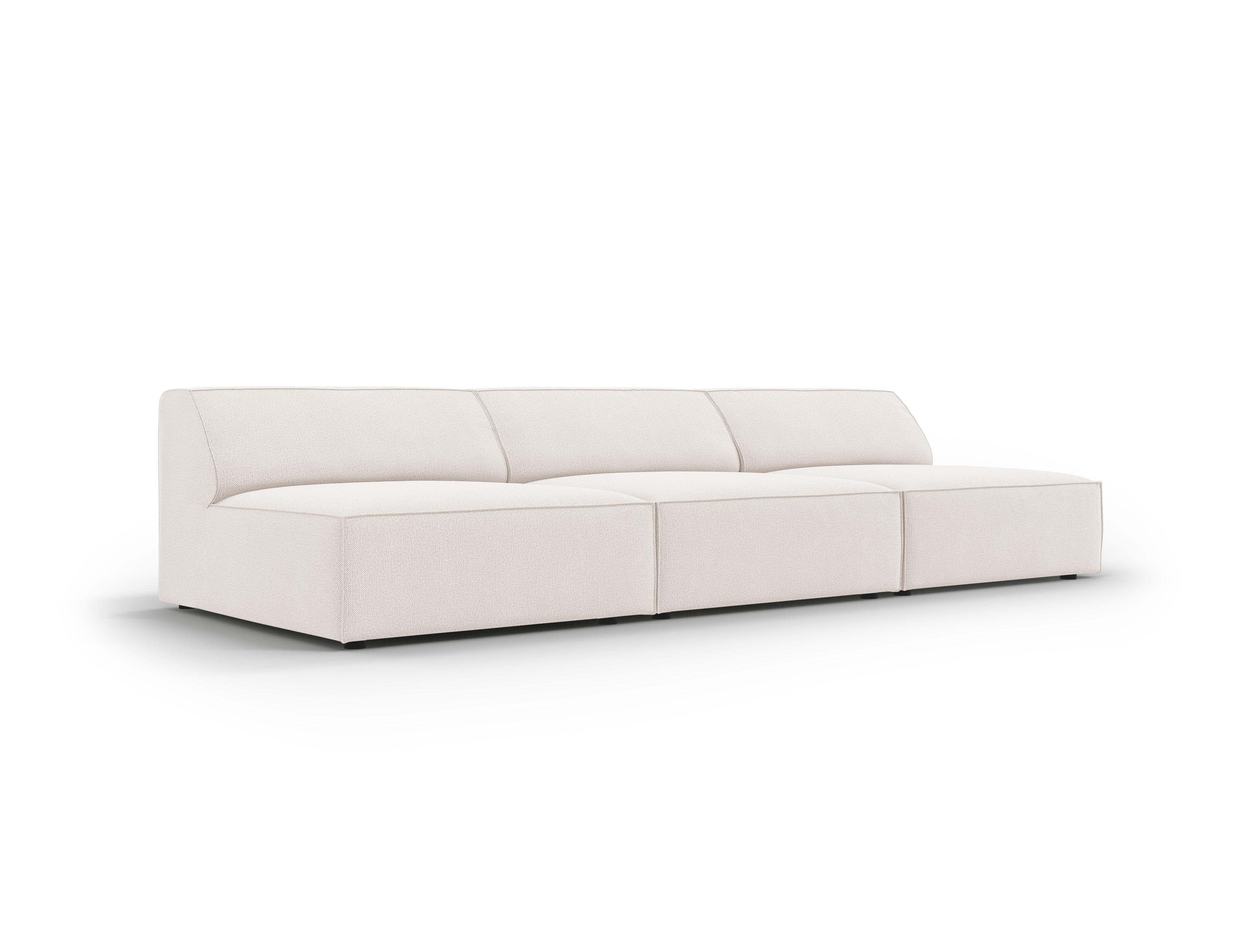 Sofa 3-osobowa otwarta JODIE jasnobeżowy Micadoni    Eye on Design