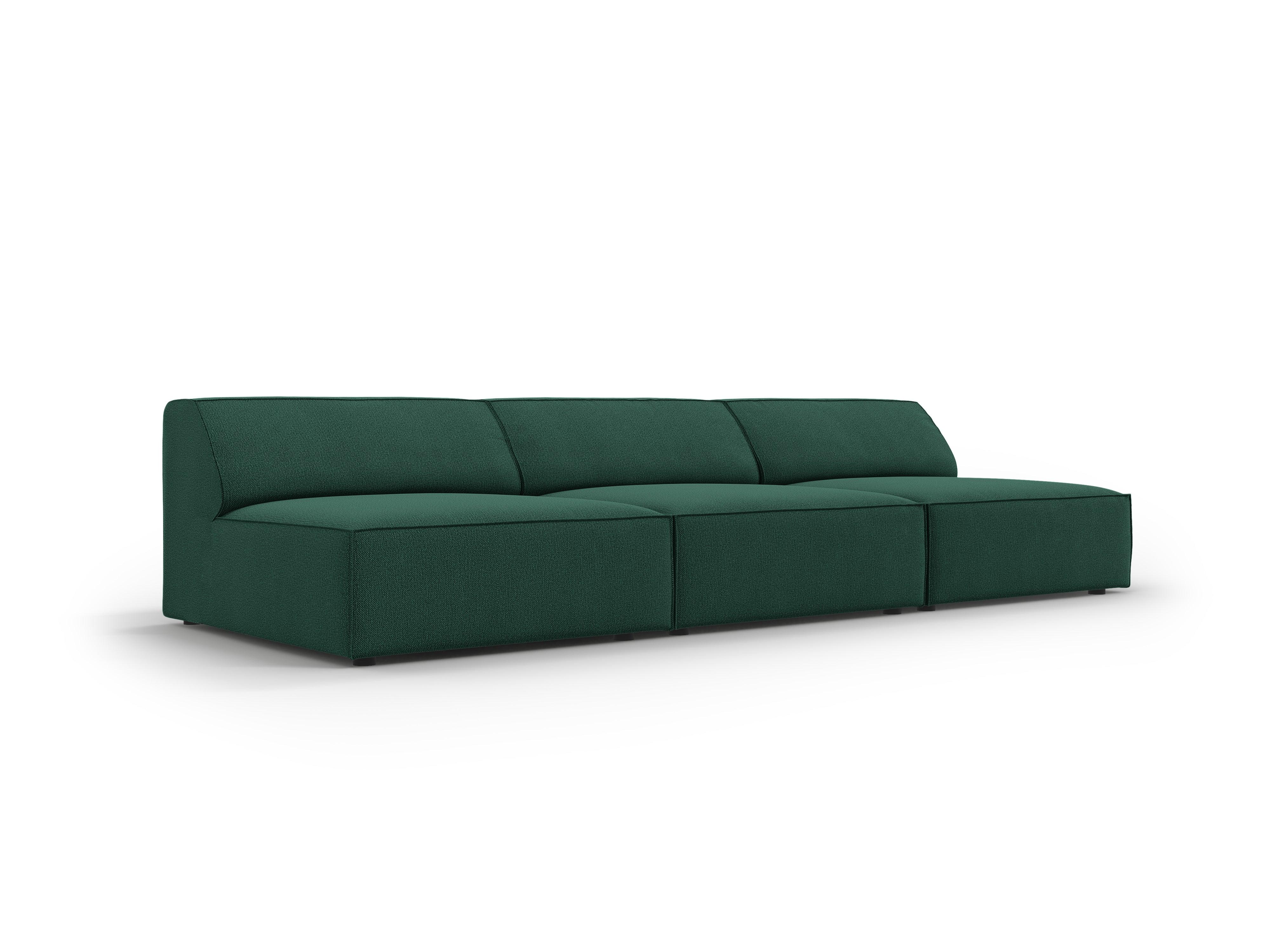 Sofa 3-osobowa otwarta JODIE zielony Micadoni    Eye on Design