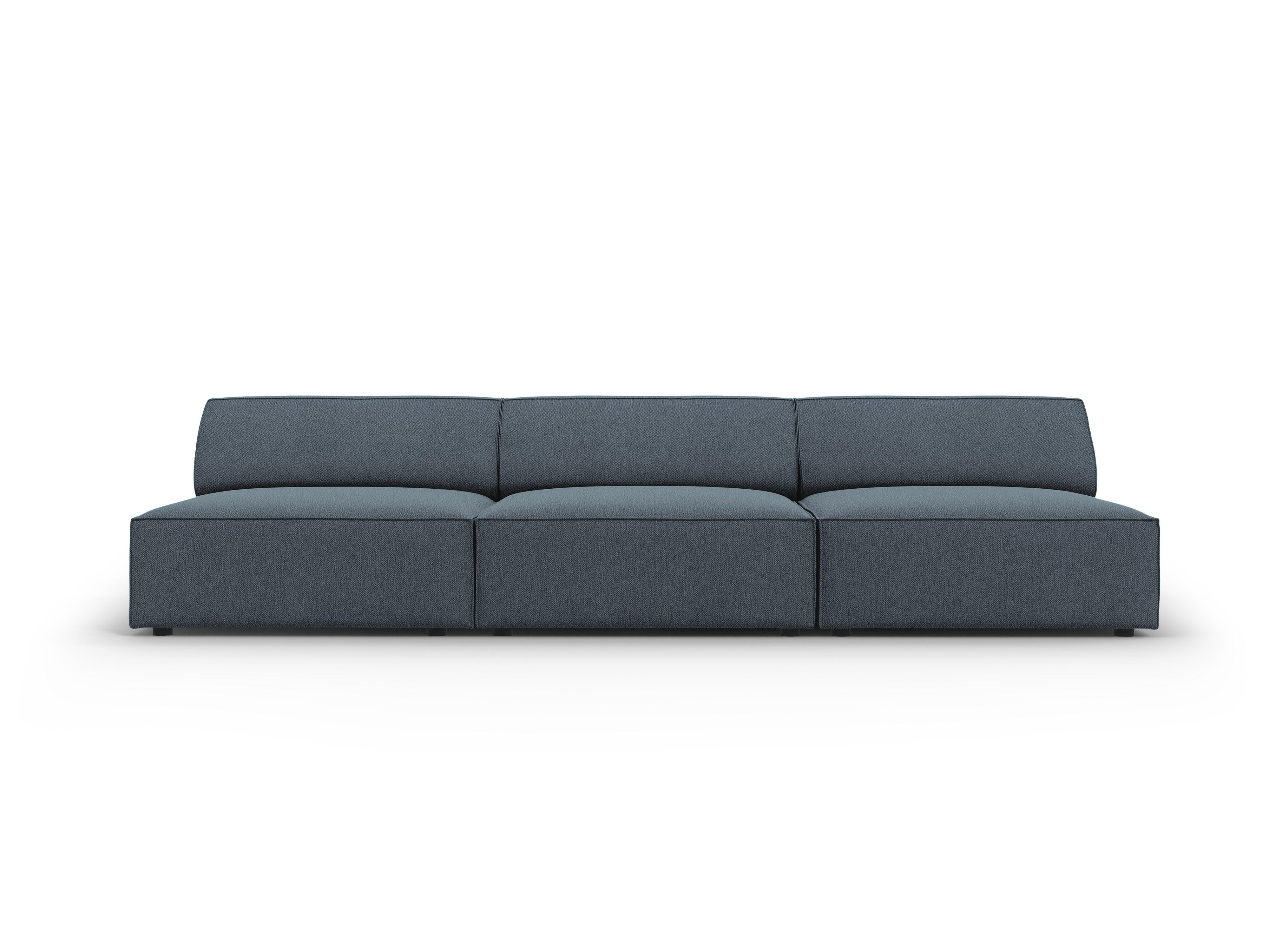 Sofa 3-osobowa otwarta JODIE niebieski Micadoni    Eye on Design