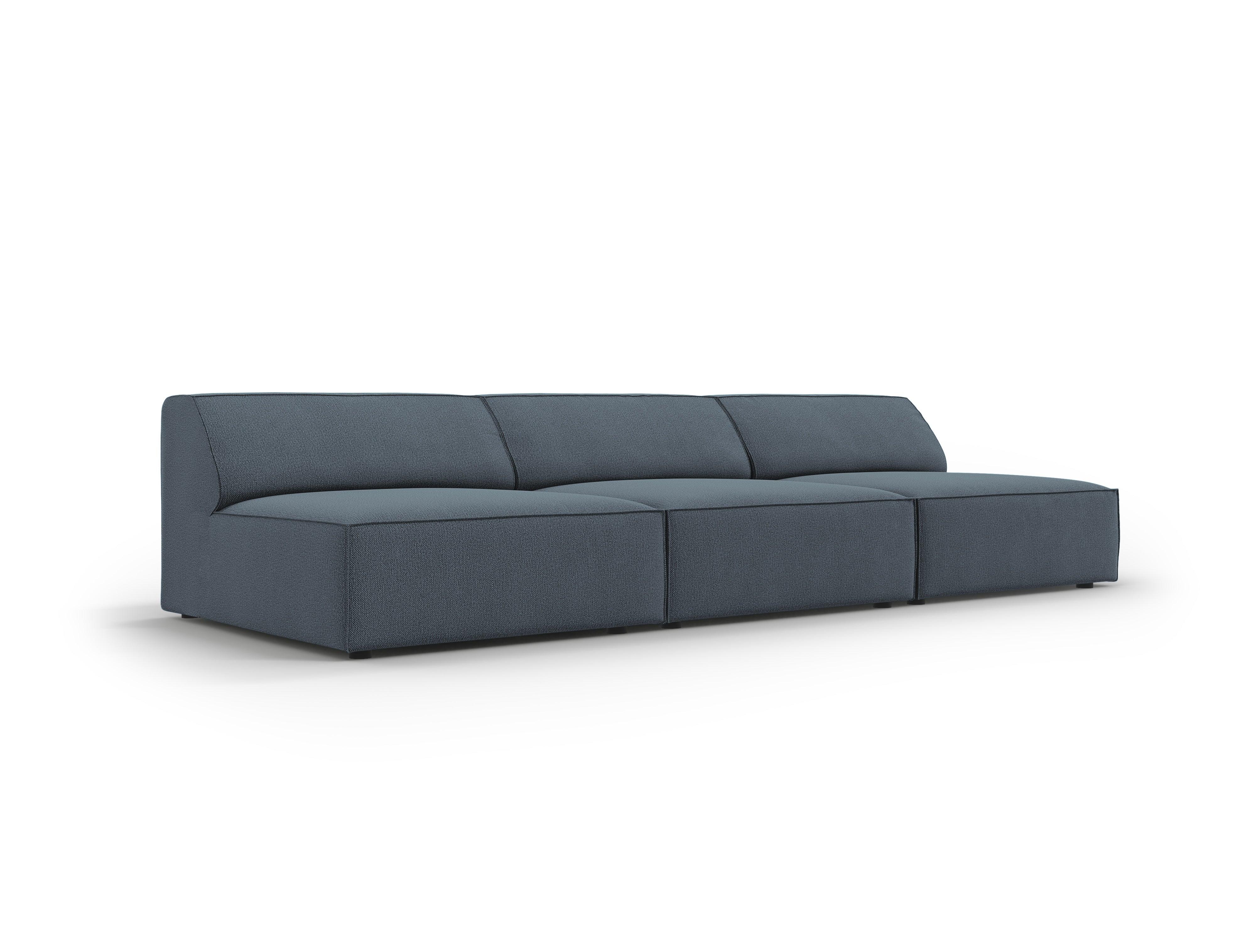 Sofa 3-osobowa otwarta JODIE niebieski Micadoni    Eye on Design