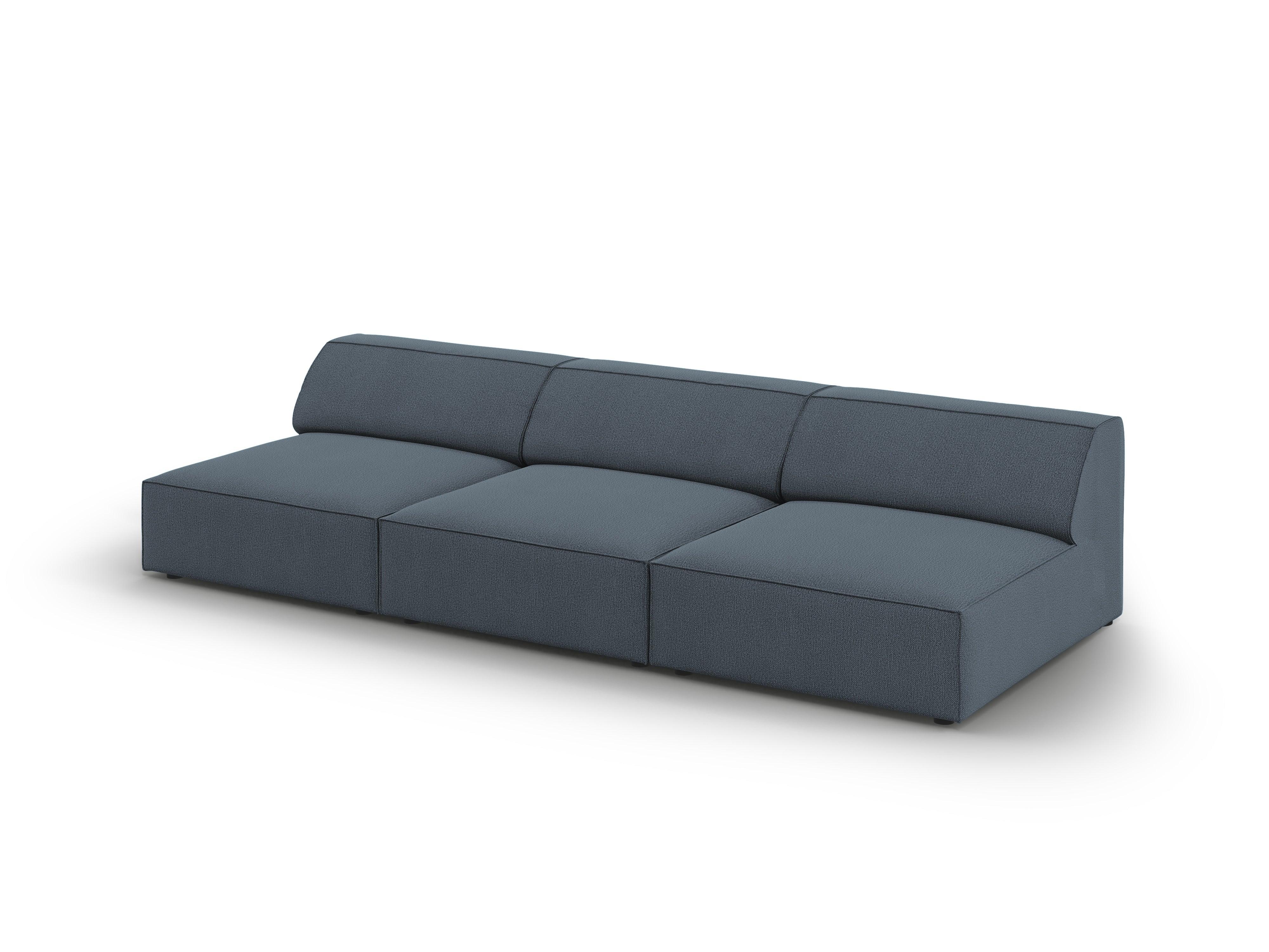 Sofa 3-osobowa otwarta JODIE niebieski Micadoni    Eye on Design