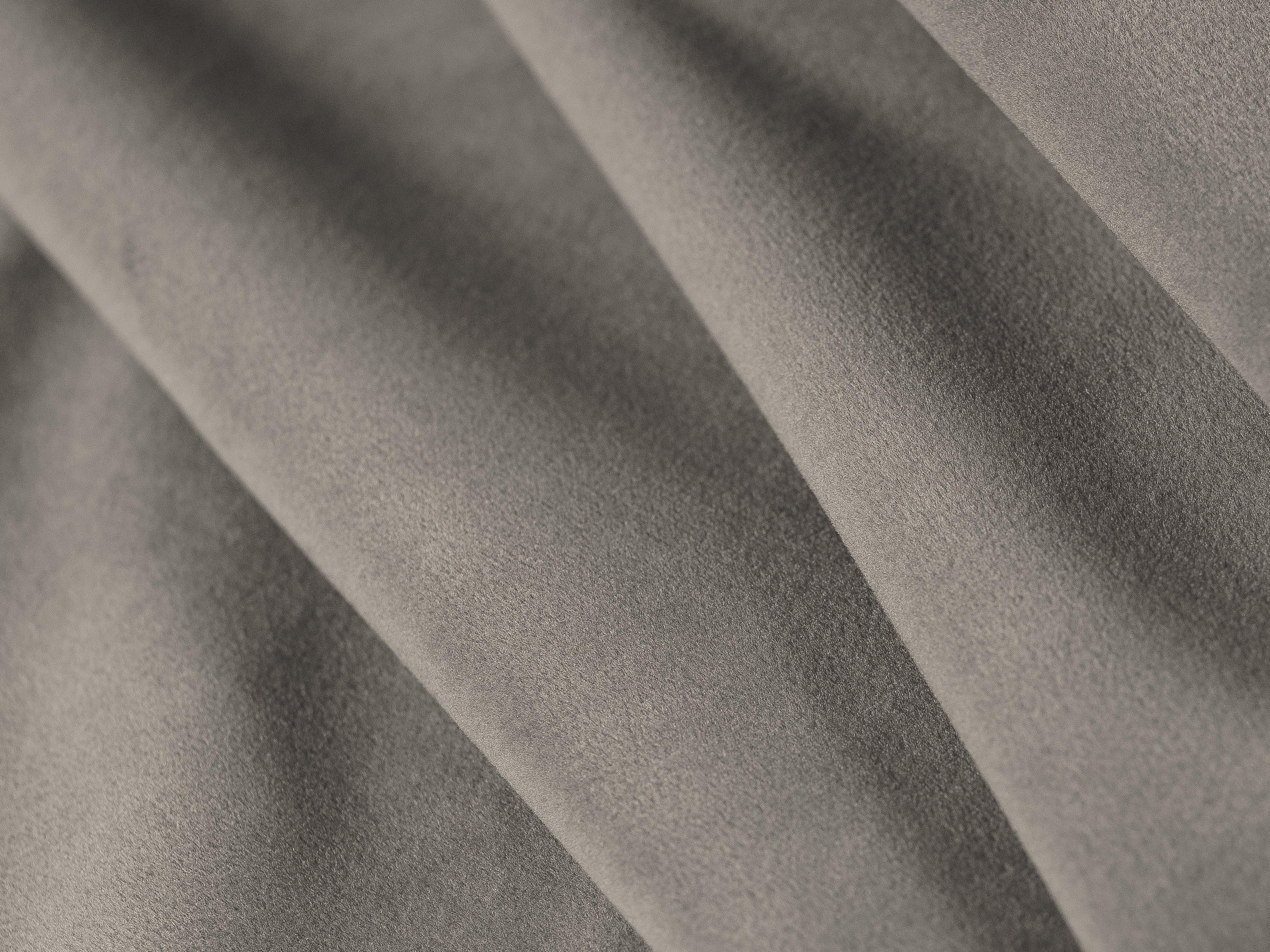 Sofa aksamitna 3-osobowa KENDAL szary Micadoni    Eye on Design