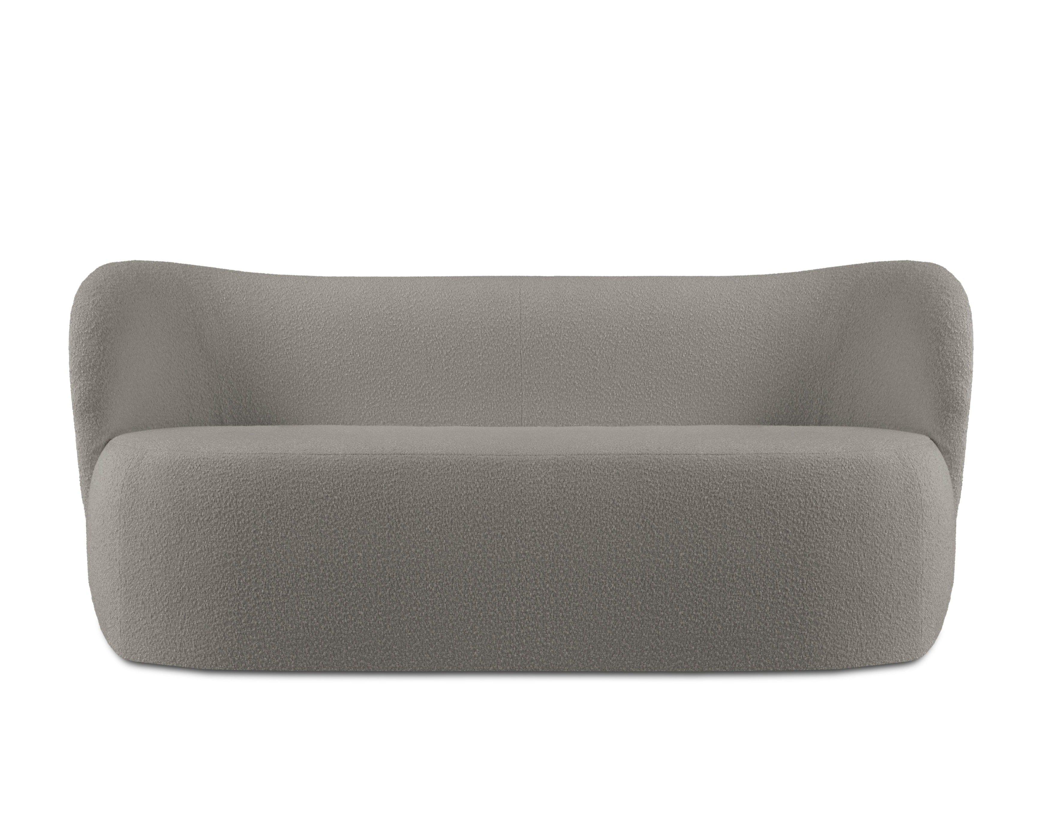 Sofa 3-osobowa SAAMIT boucle szary Micadoni    Eye on Design