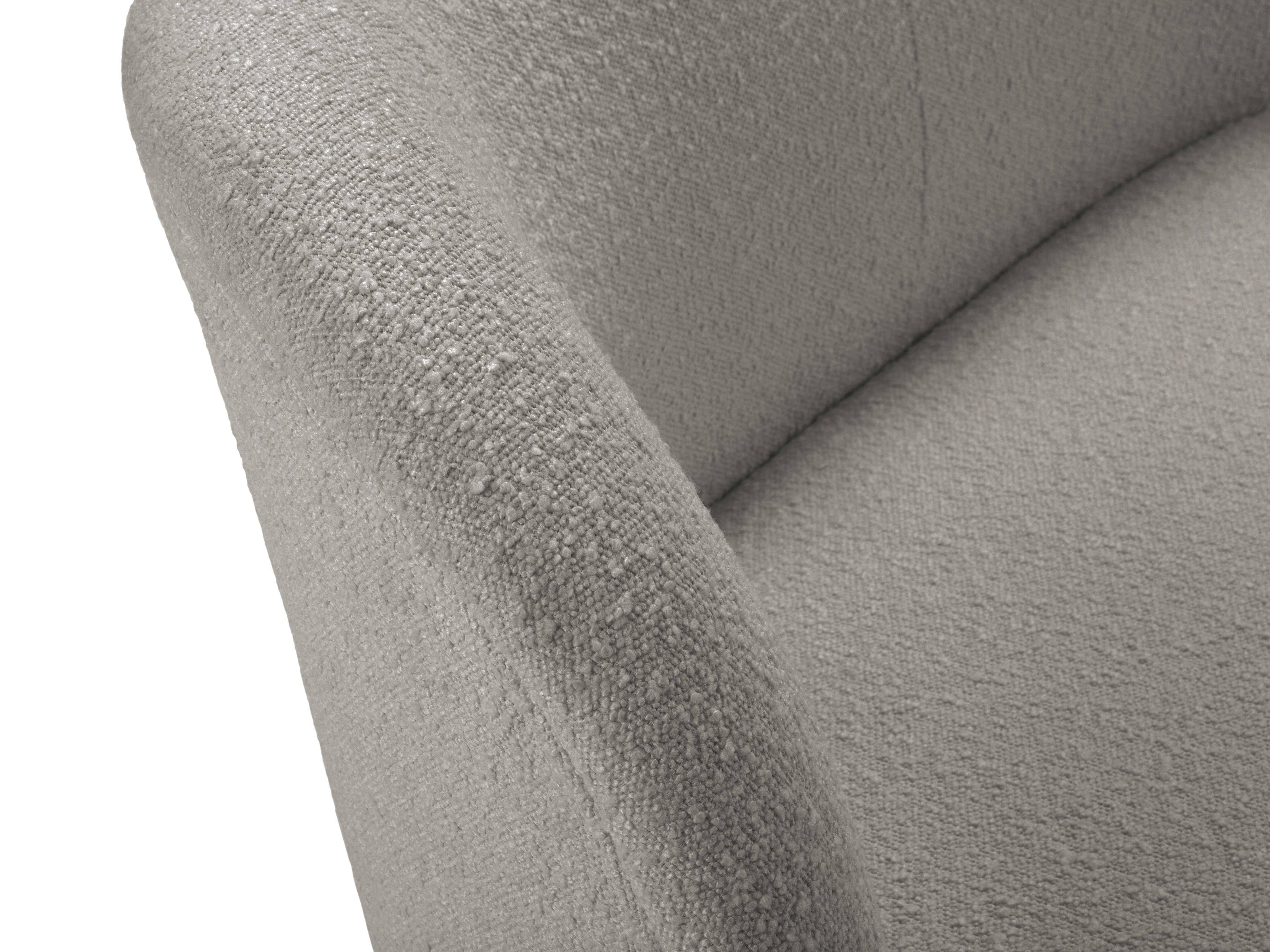 Sofa 3-osobowa SAAMIT boucle szary Micadoni    Eye on Design